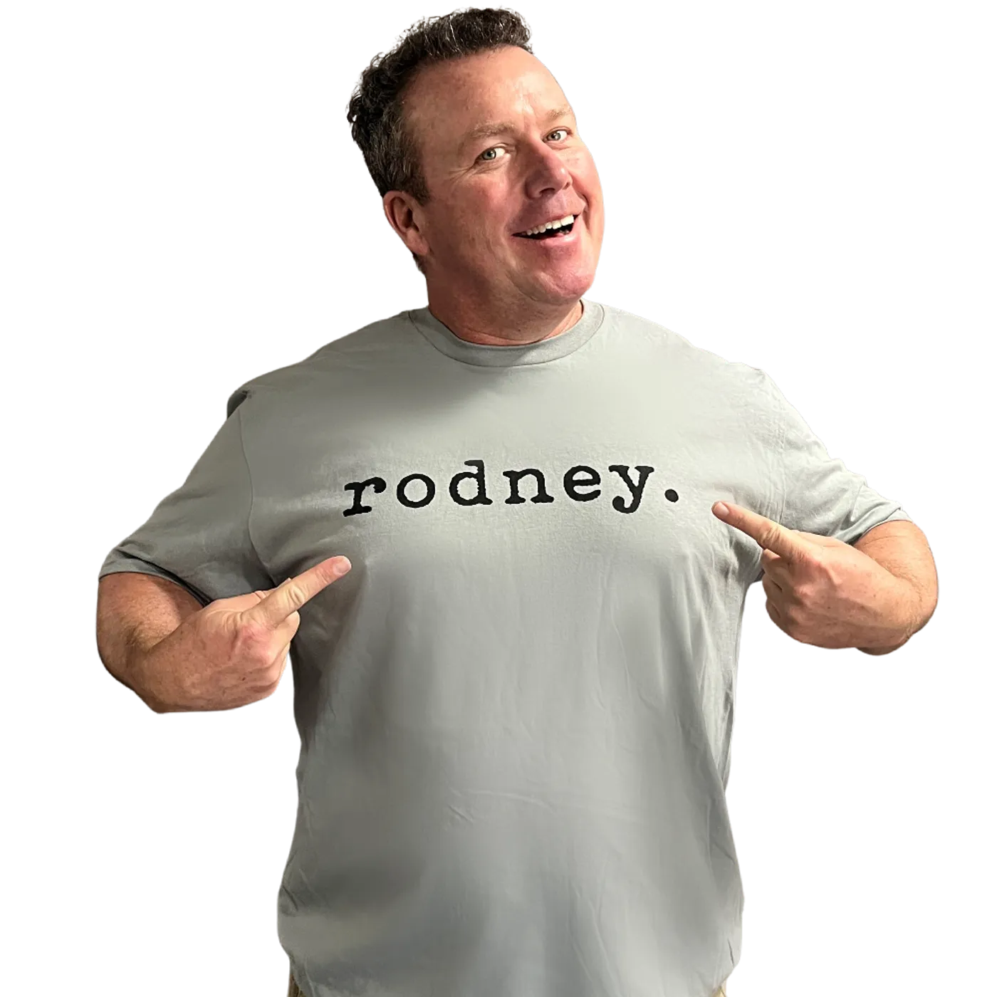 Rodney Carrington Grey Type Tour Tee