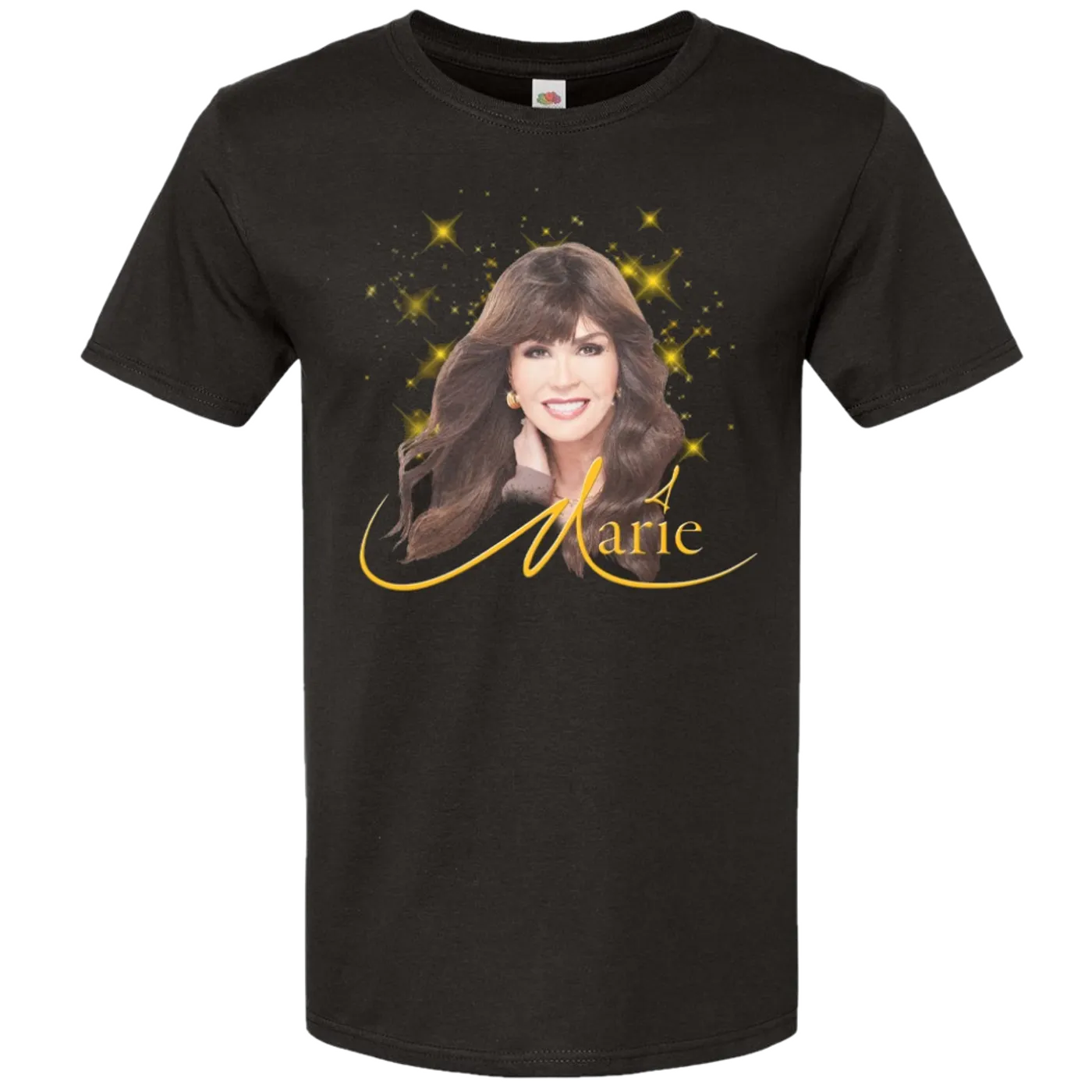 Marie Osmond Gold Logo Photo Tee