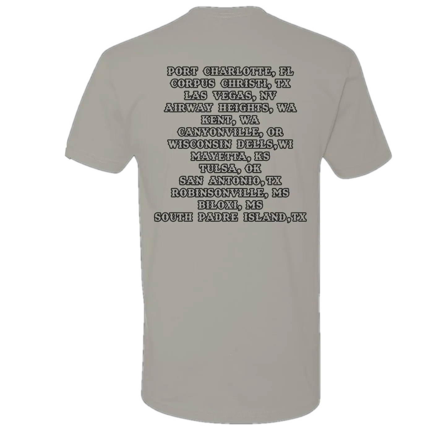 Gary Allan Grey Live In Concert Poster Tee