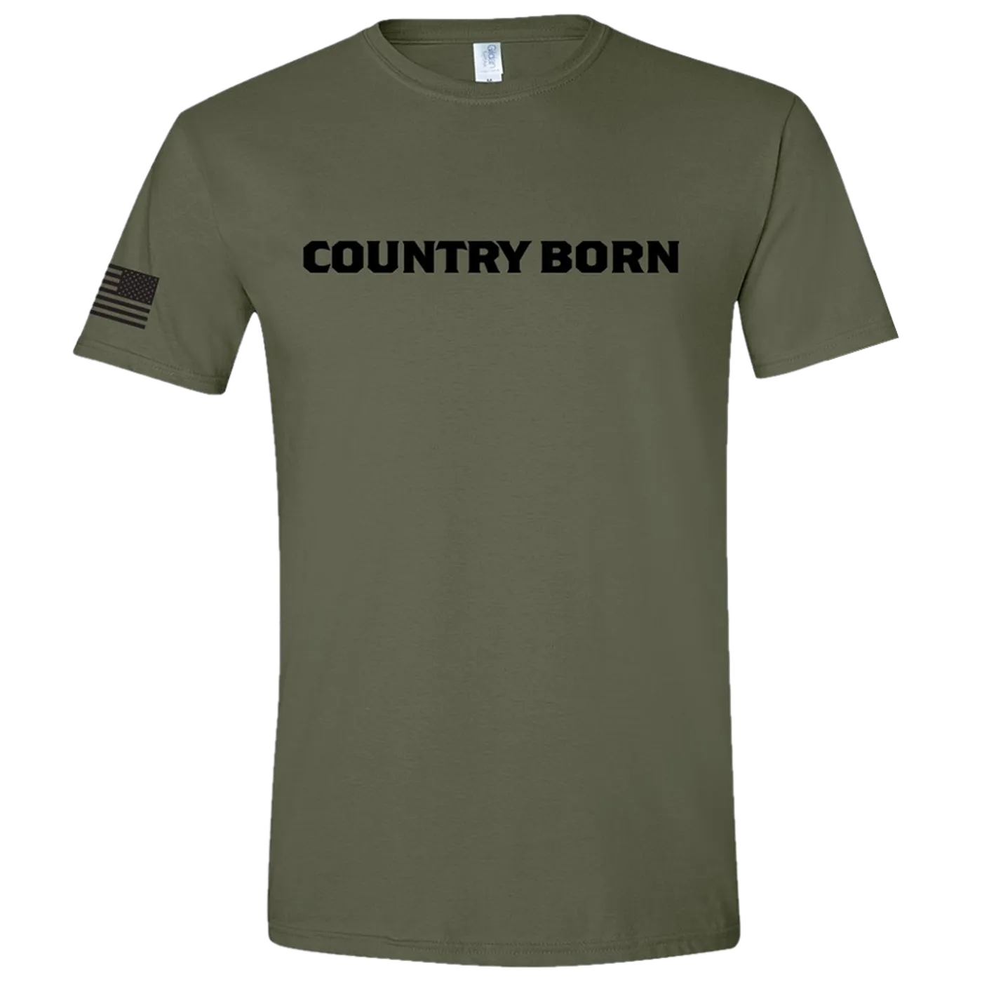Drew Baldridge Military Green Country Born Tee
