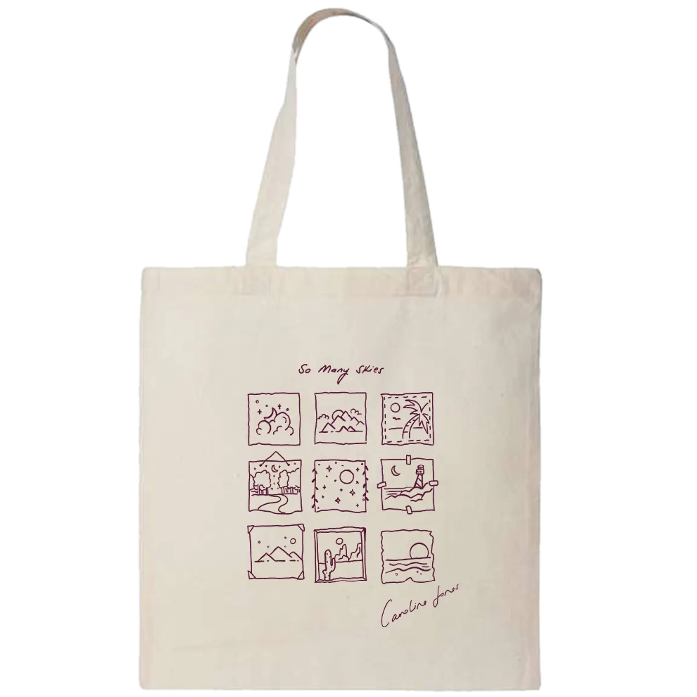 Caroline Jones So Many Skies Tote Bag