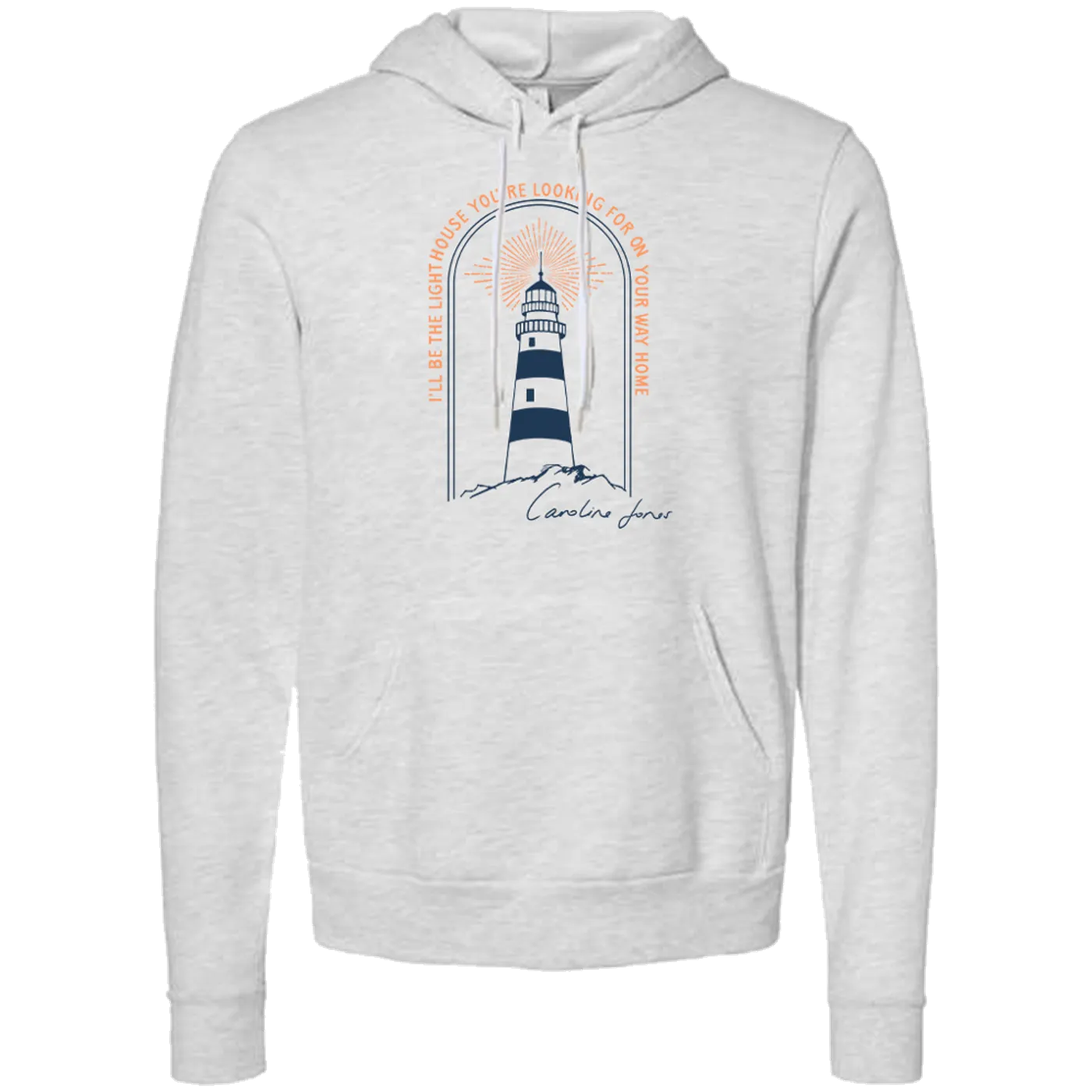 Caroline Jones Lighthouse Ash Pullover Hoodie