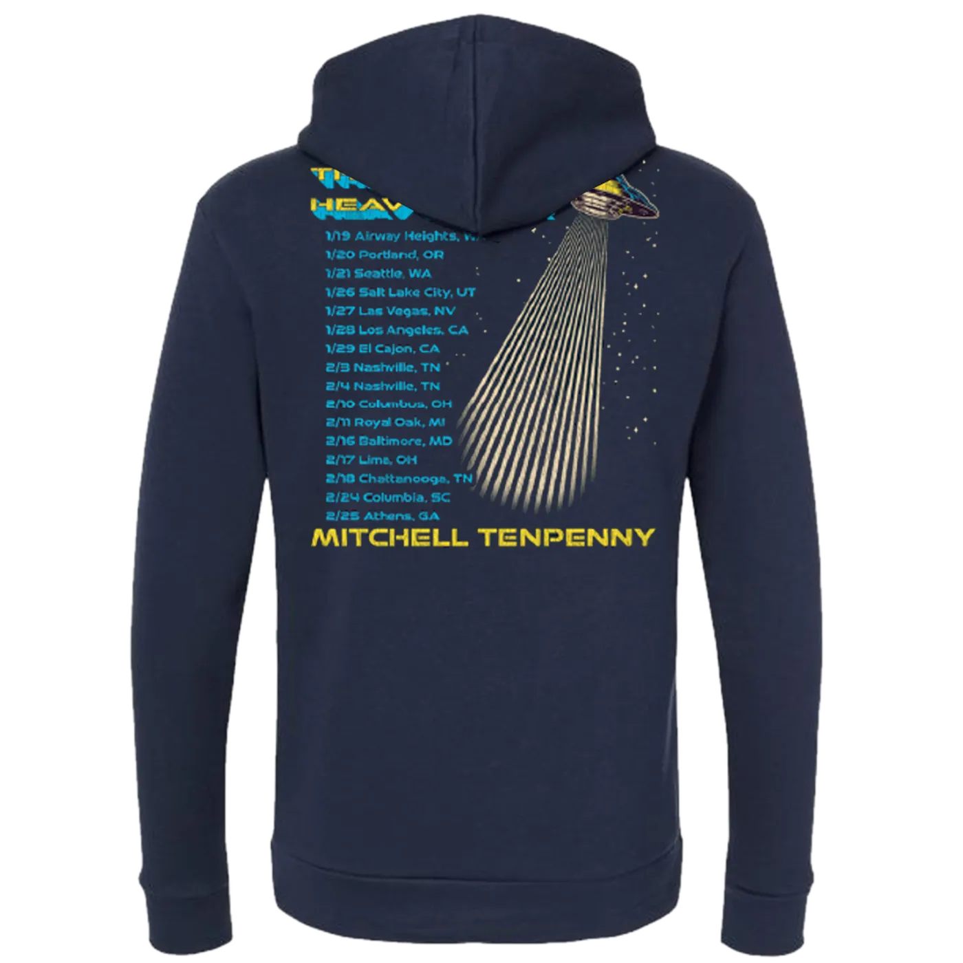 Mitchell Tenpenny Navy Pullover UFO Hoodie