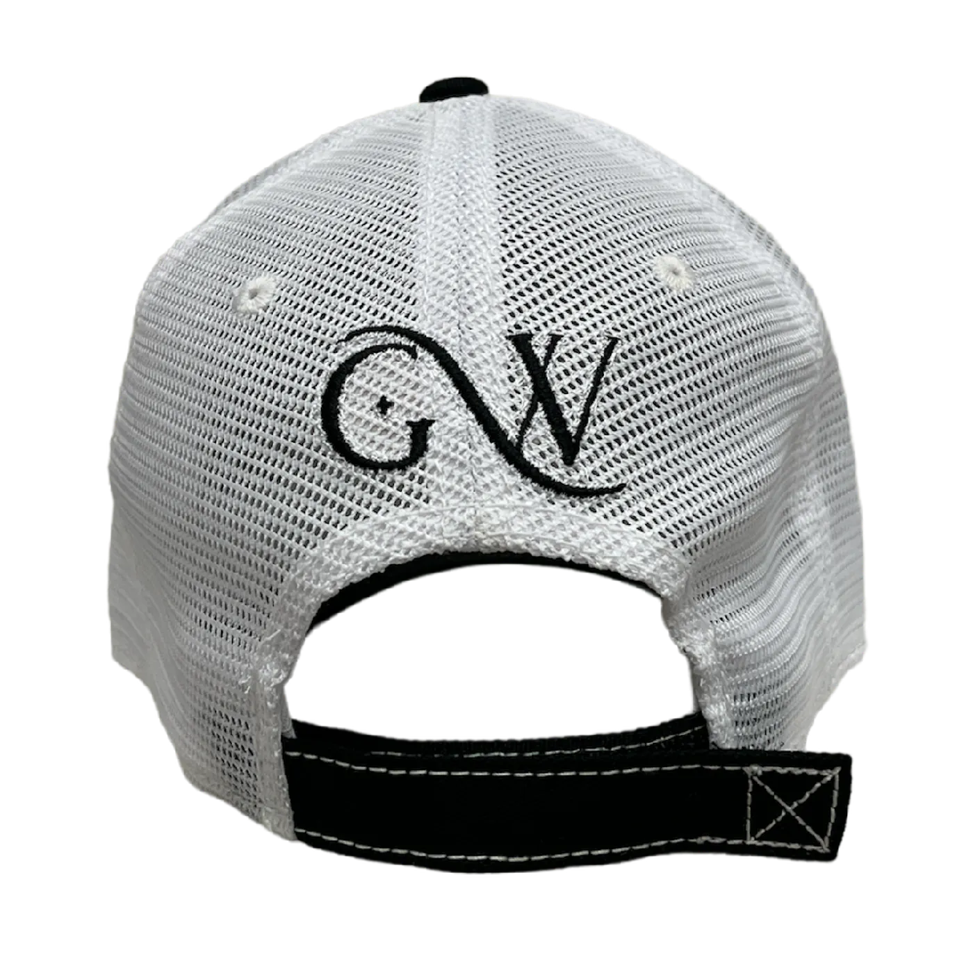 Gene Watson Black and White Logo Ballcap