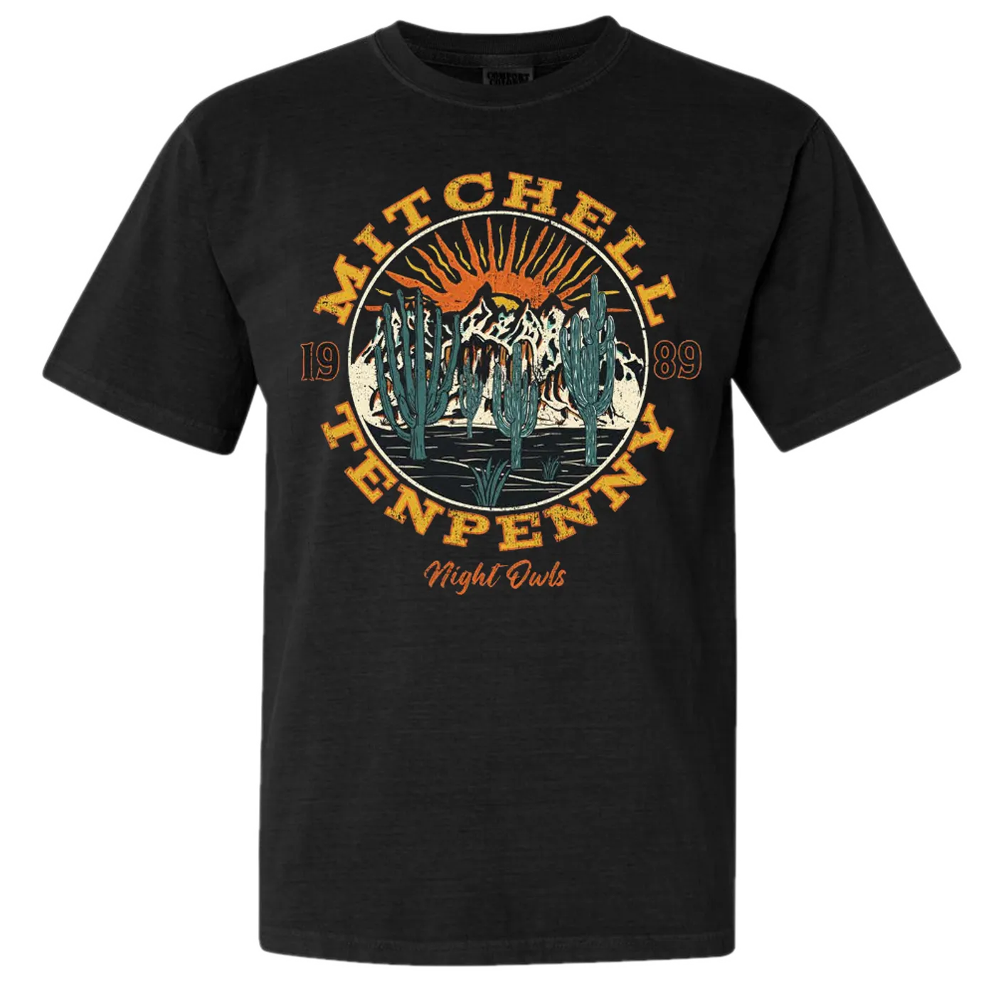 Mitchell Tenpenny Black Night Owl Tee