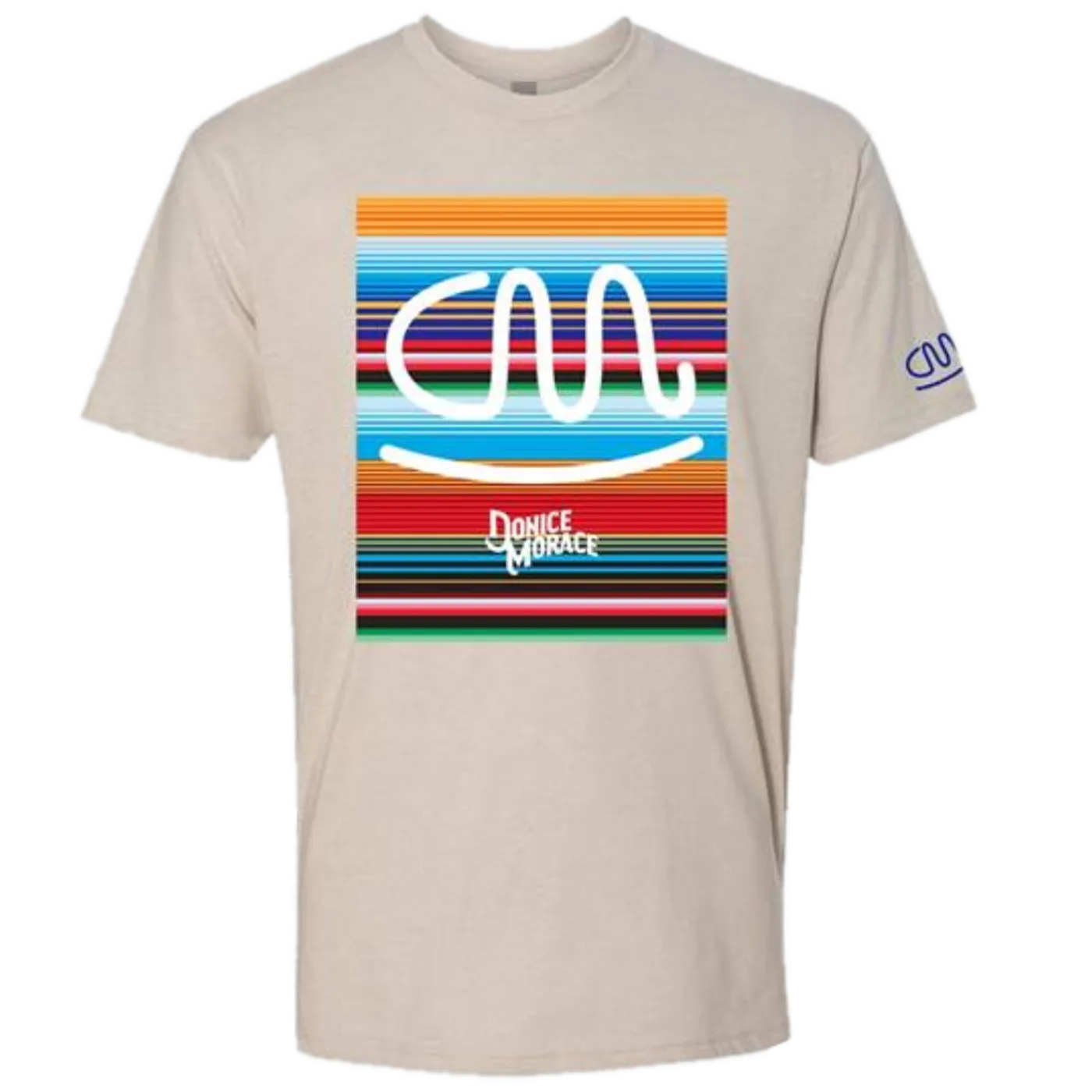 Donice Morace Sand Serape Tee