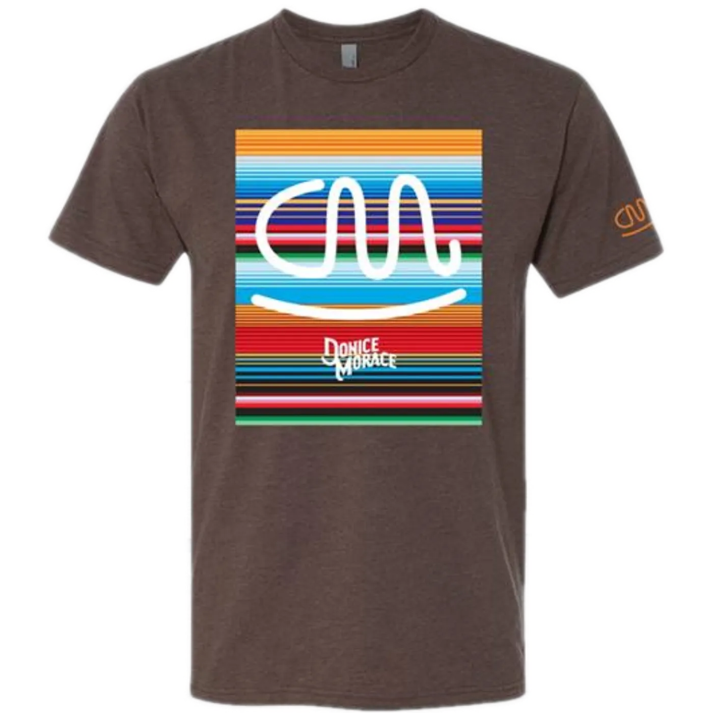 Donice Morace Espresso Serape Tee