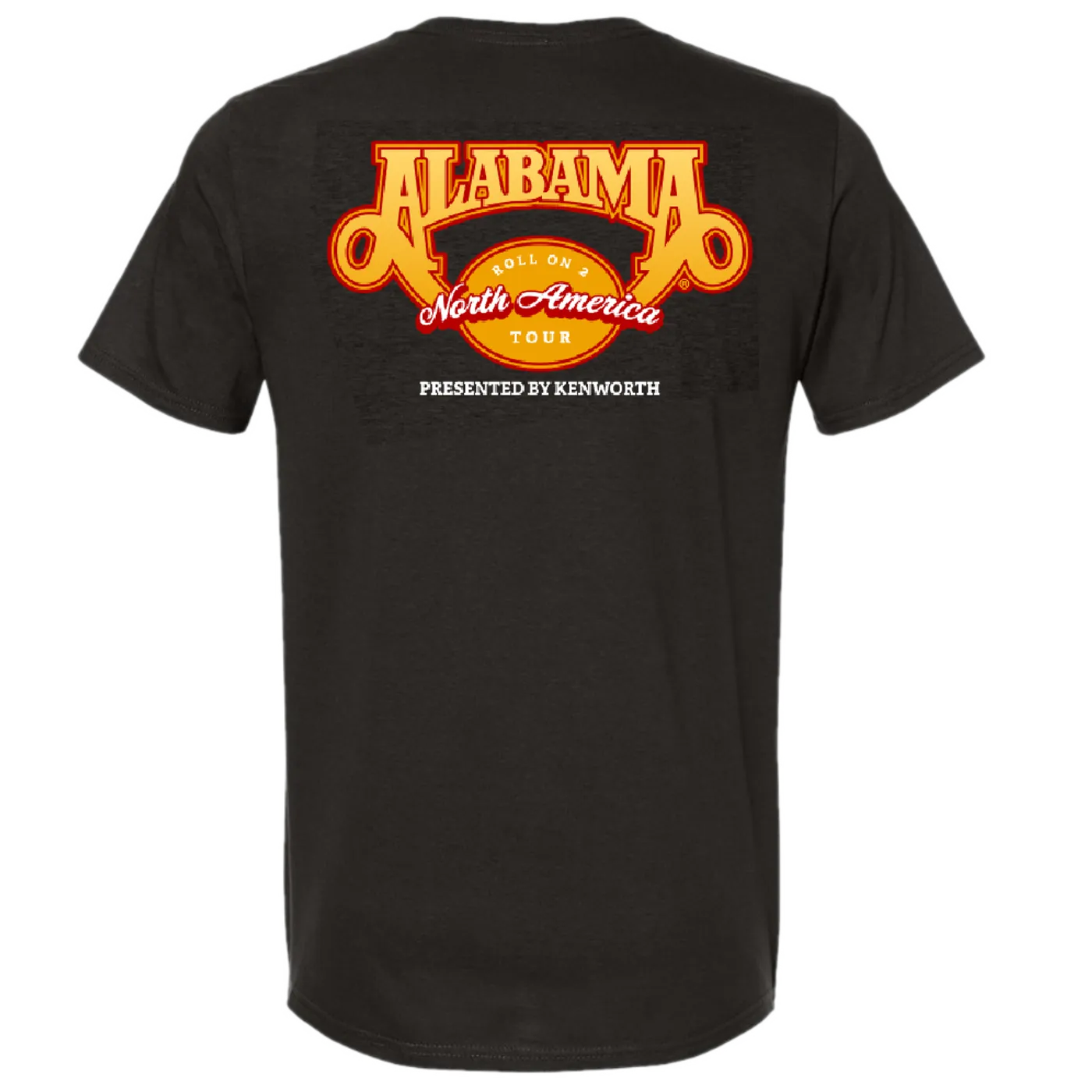 Alabama Roll On 2 Tour Black Heather Tee