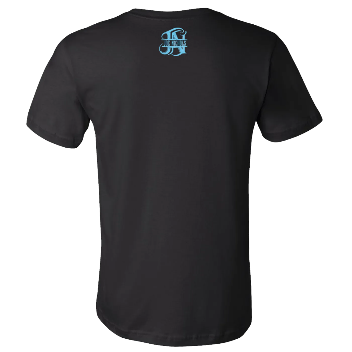 Joe Nichols Black Livin' It Up Circle Logo Tee
