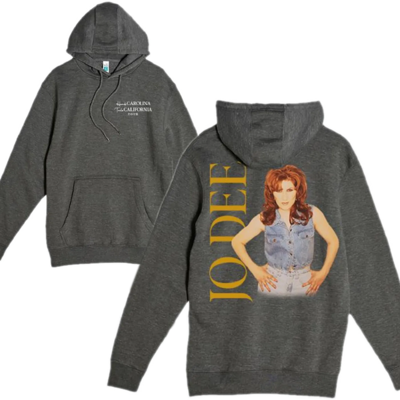 Jo Dee Messina Charcoal Heather Pullover Hoodie