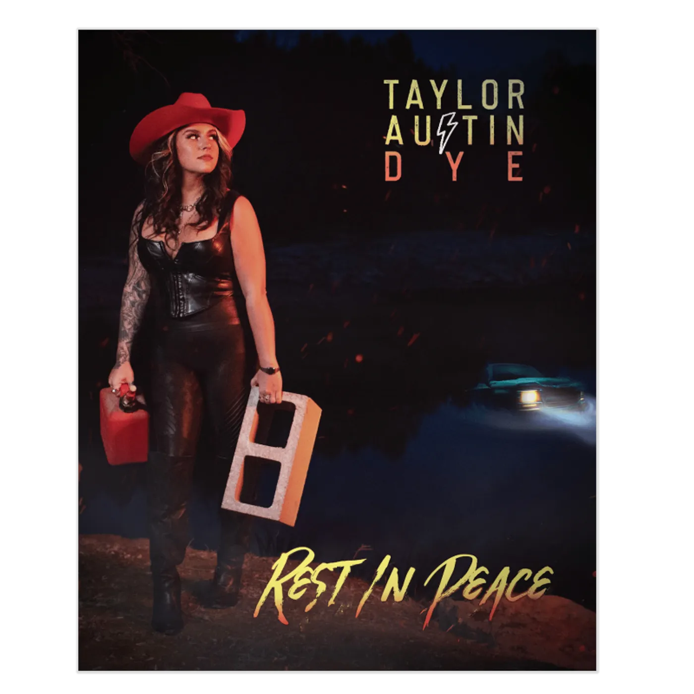 Taylor Austin Dye Rest In Peace 8x10