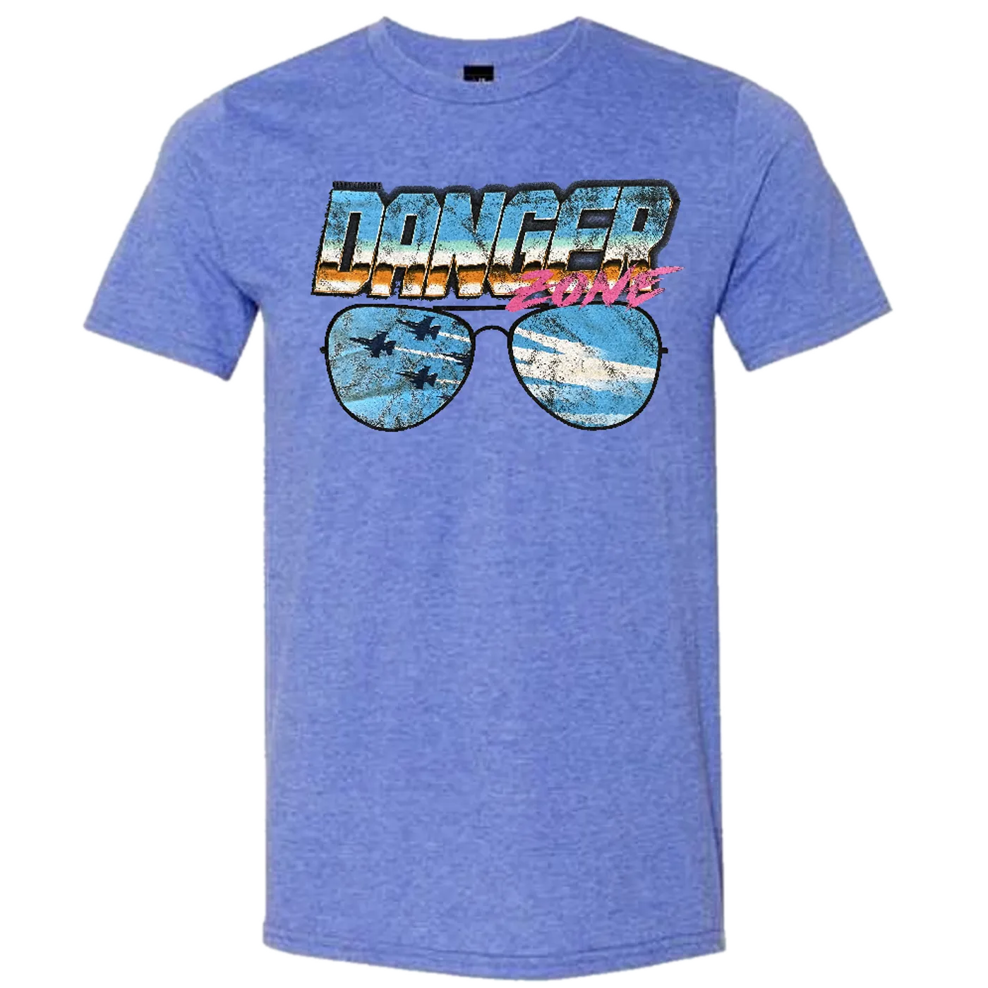 Kenny Loggins Heather Royal Danger Zone Tee