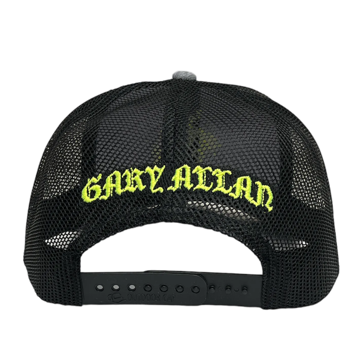Gary Allan Heather Grey and Black Neon Ballcap