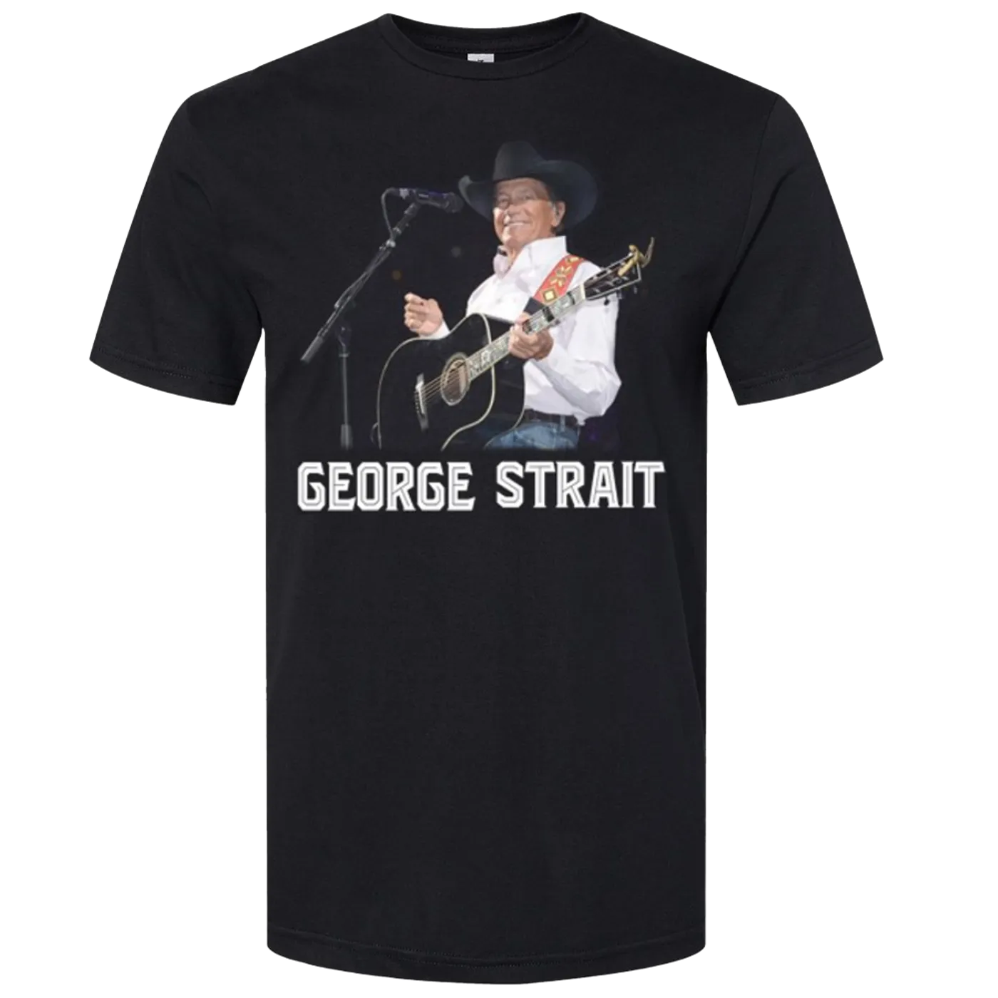 George Strait Black Codigo Tee