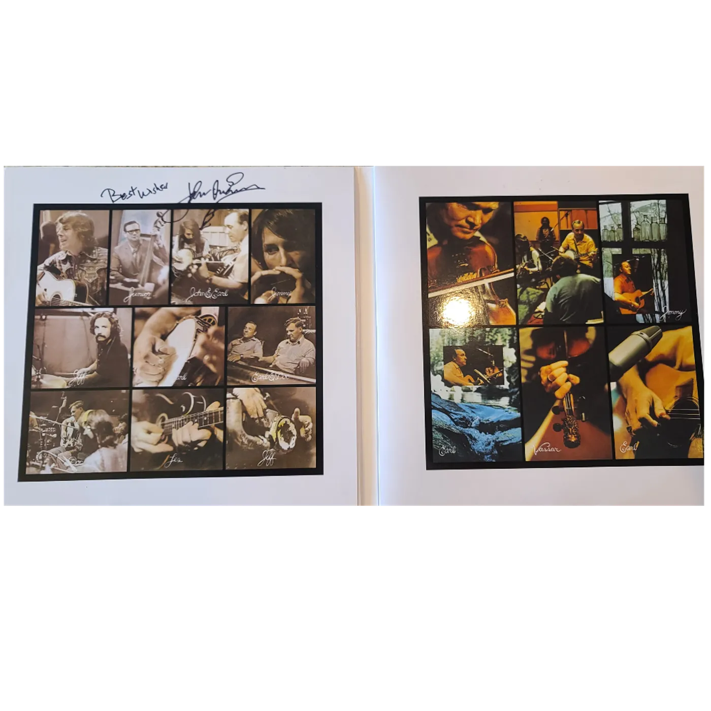 John McEuen Will the Circle Signed Vinyl