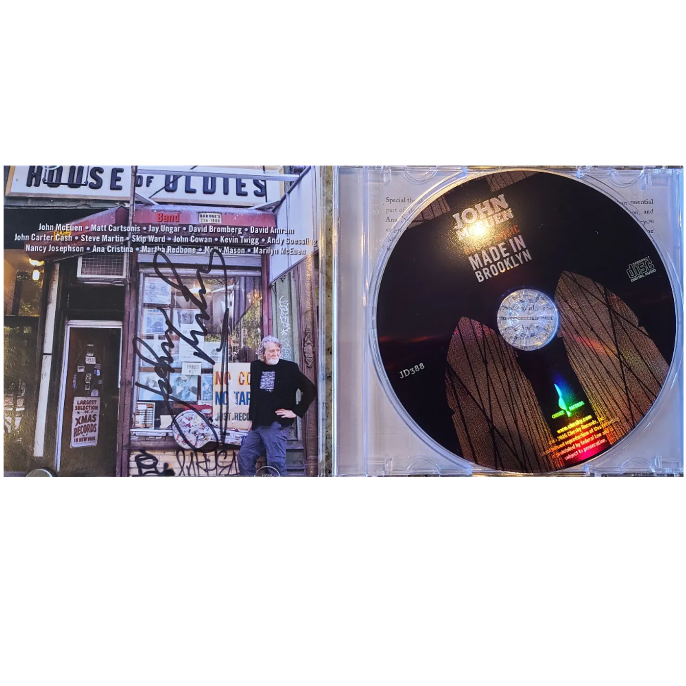 John McEuen CD- Made in Brooklyn