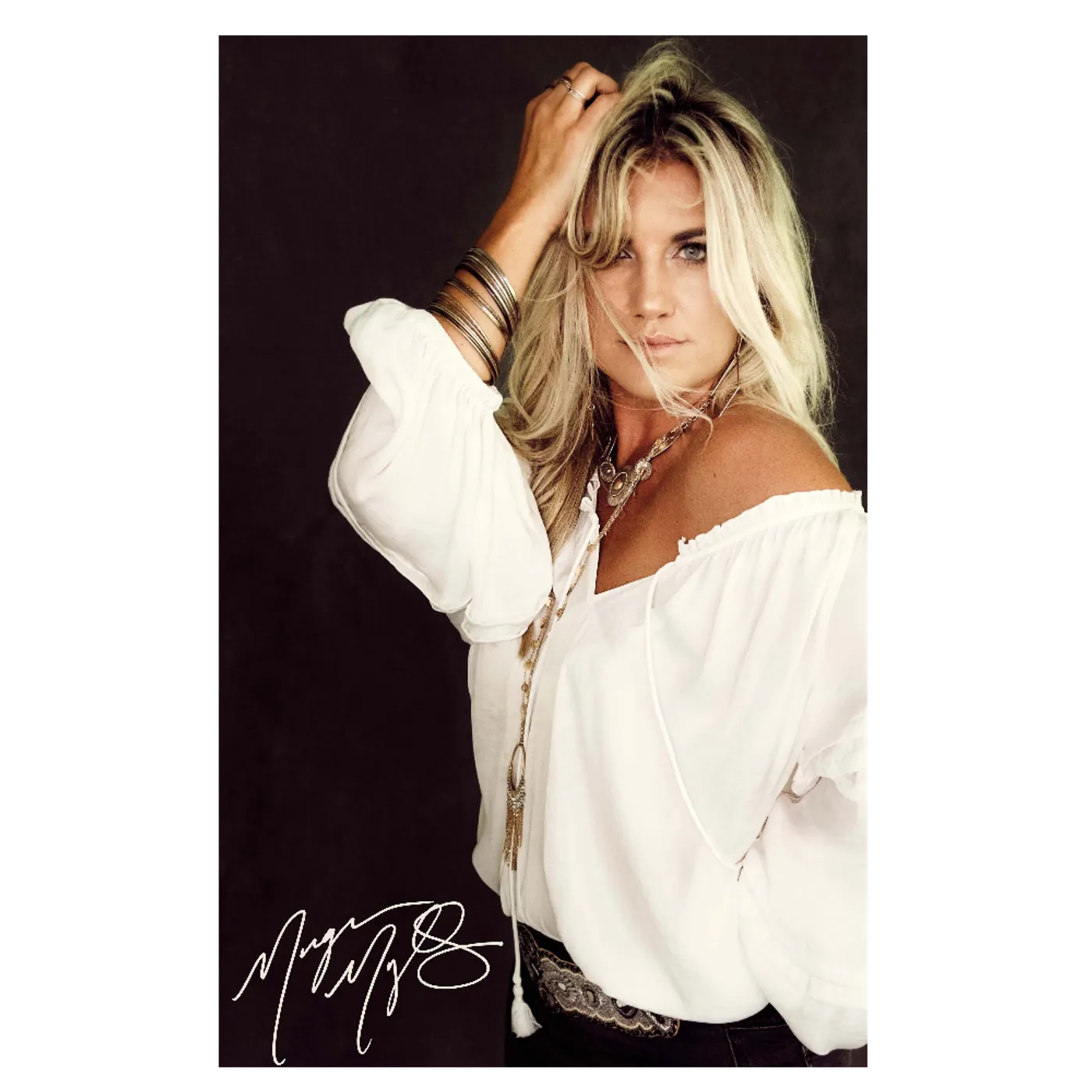 Morgan Myles Signed Poster