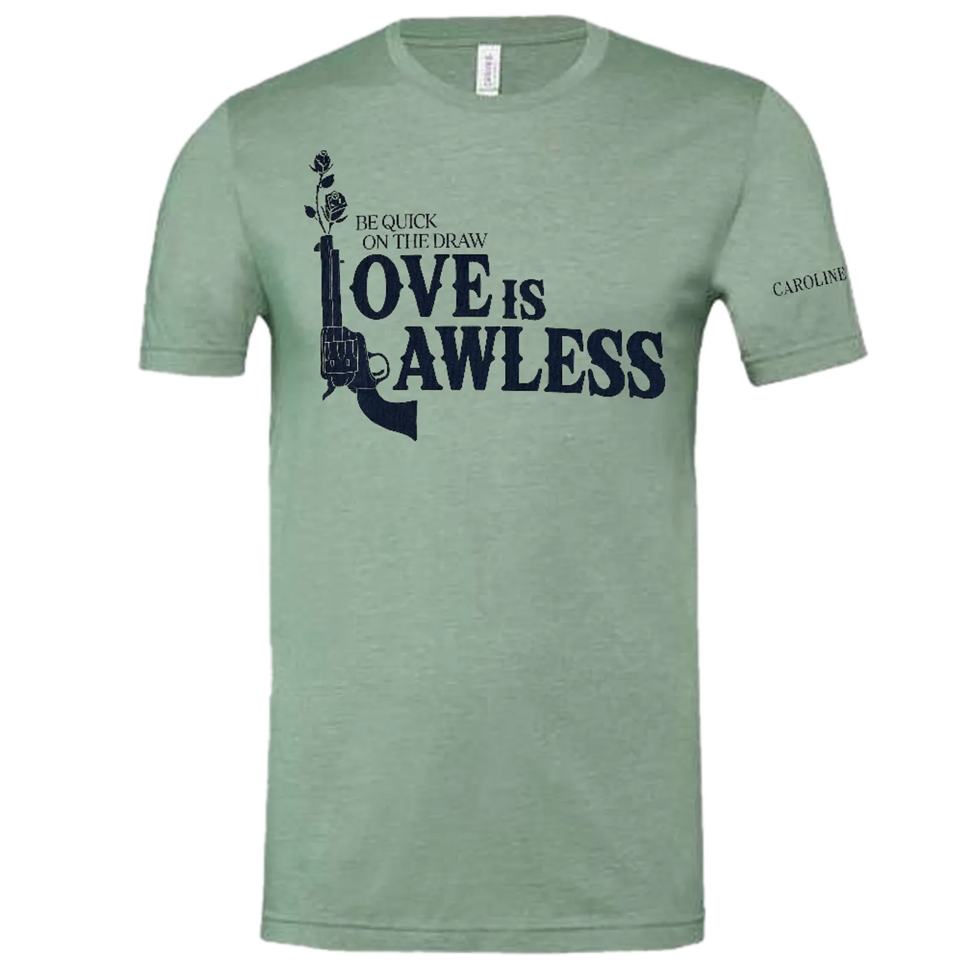 Caroline Jones Heather Sage Lawless Tee