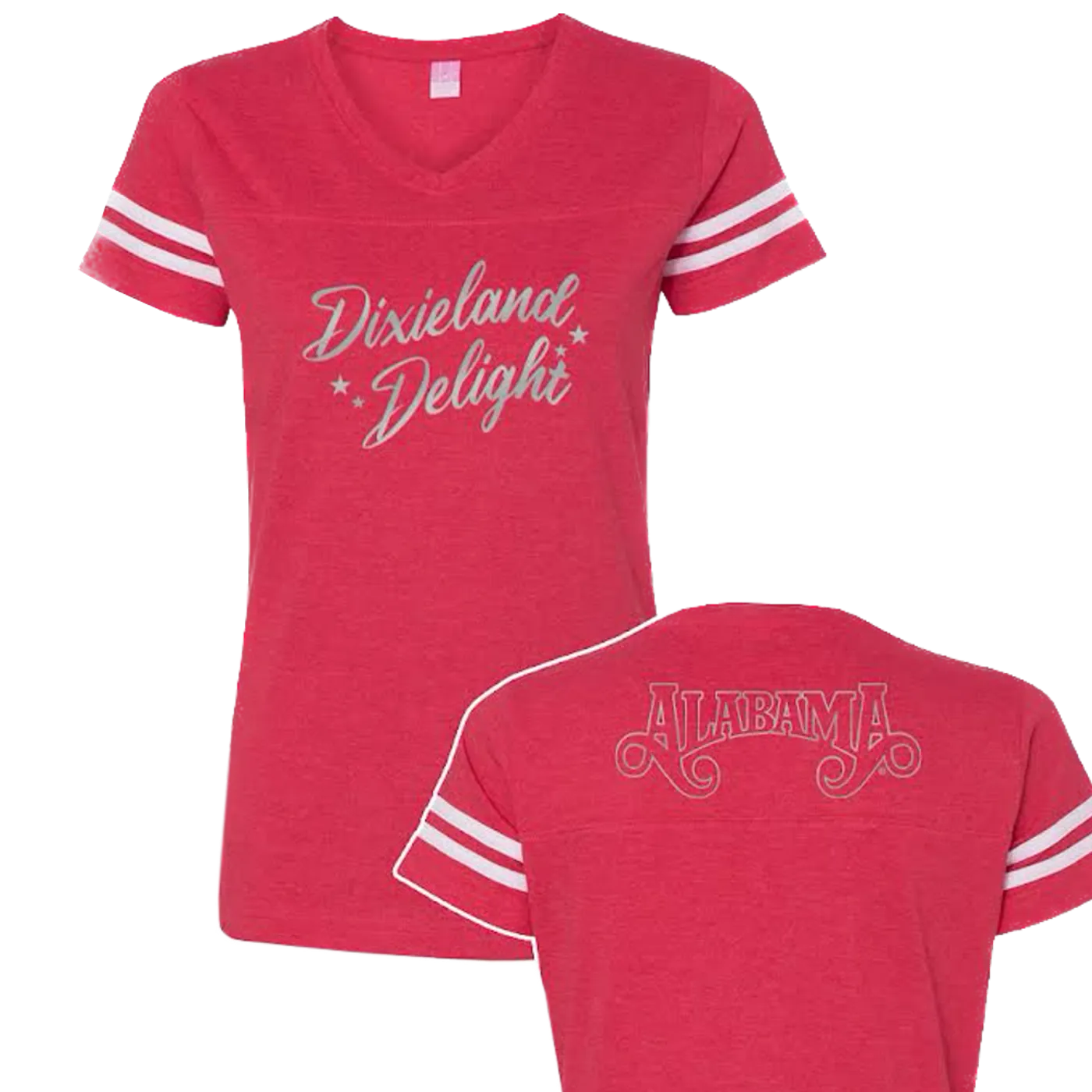 Alabama Ladies Vintage Red Dixieland Delight Jersey