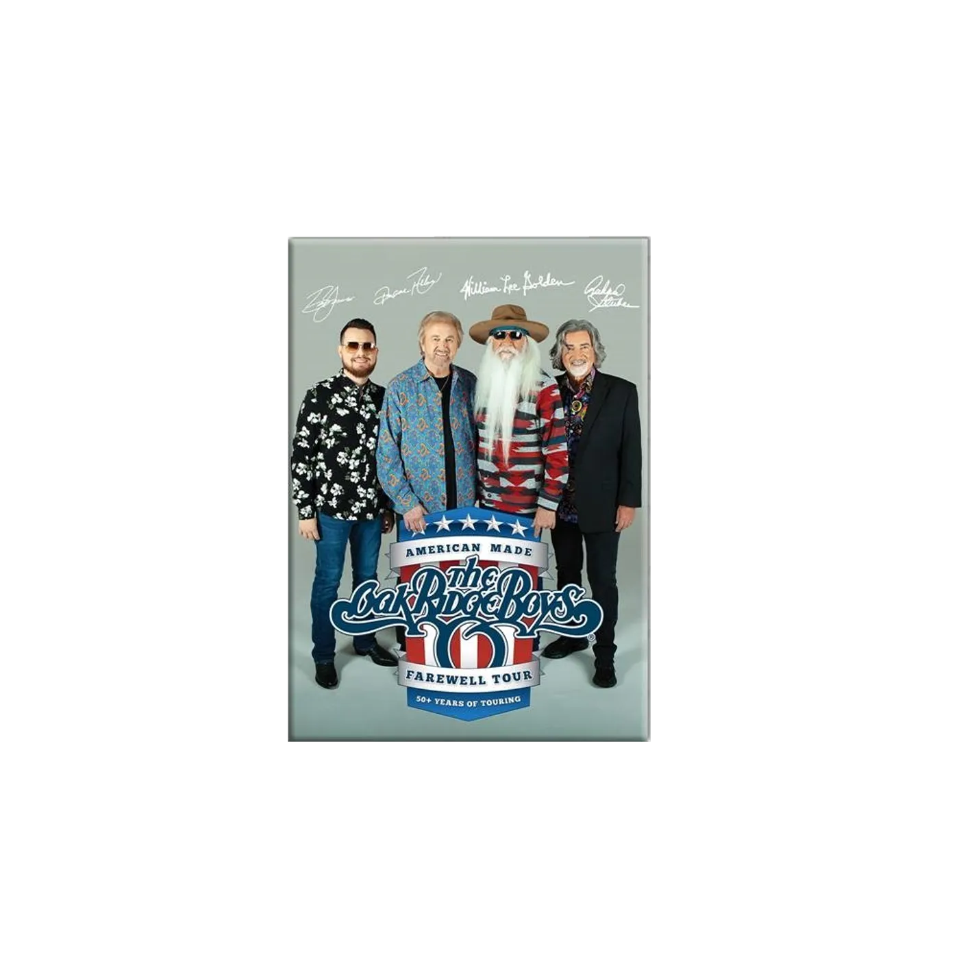 The Oak Ridge Boys Farewell Tour Magnet