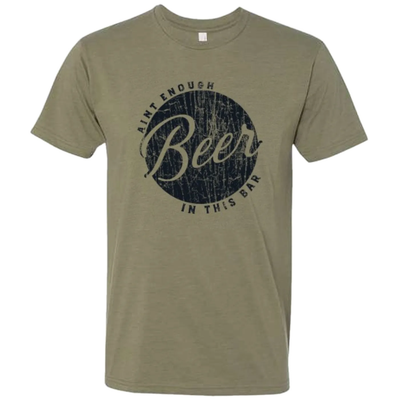Kylie Frey Light Olive Beer Tee