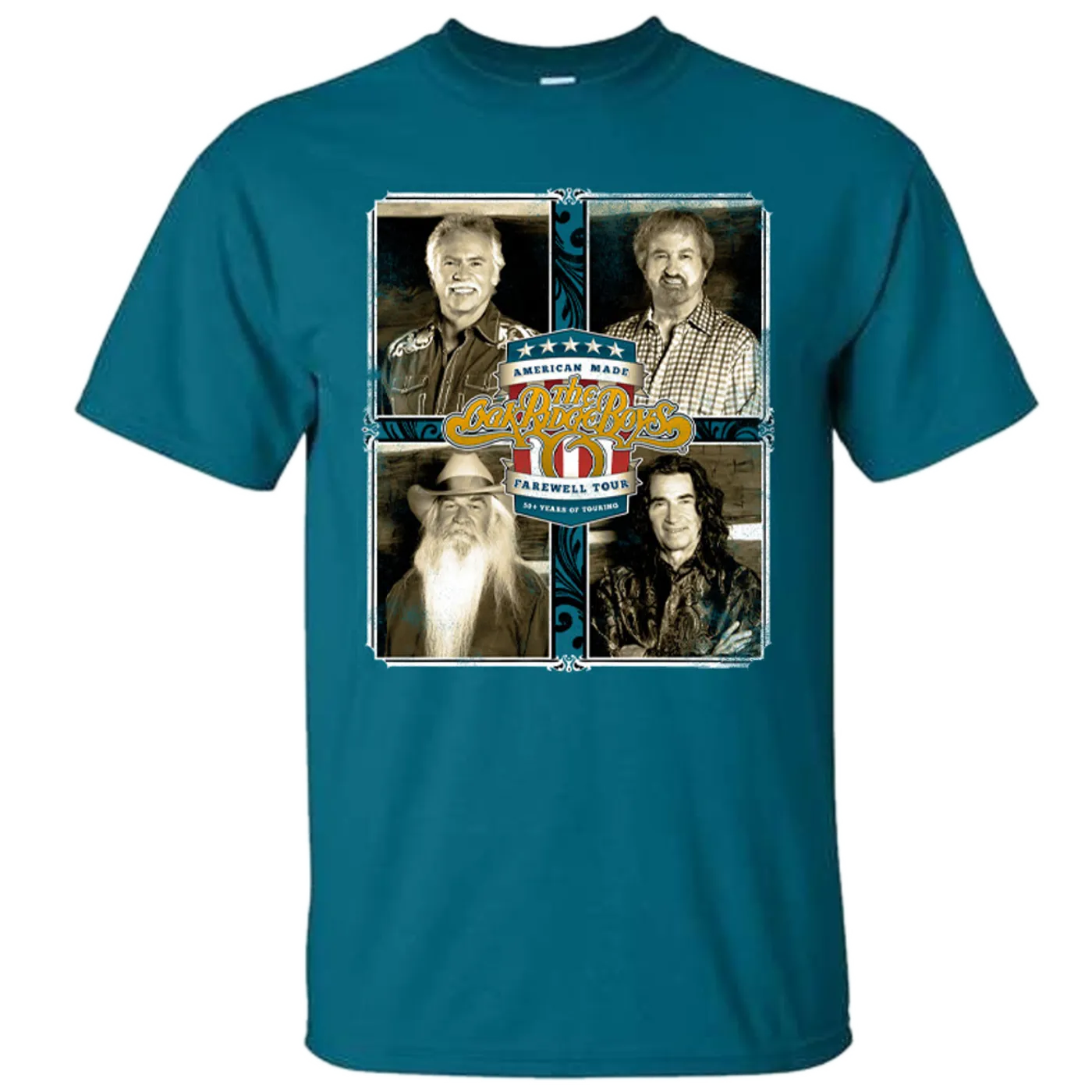 The Oak Ridge Boys Blue Farewell Tour Tee