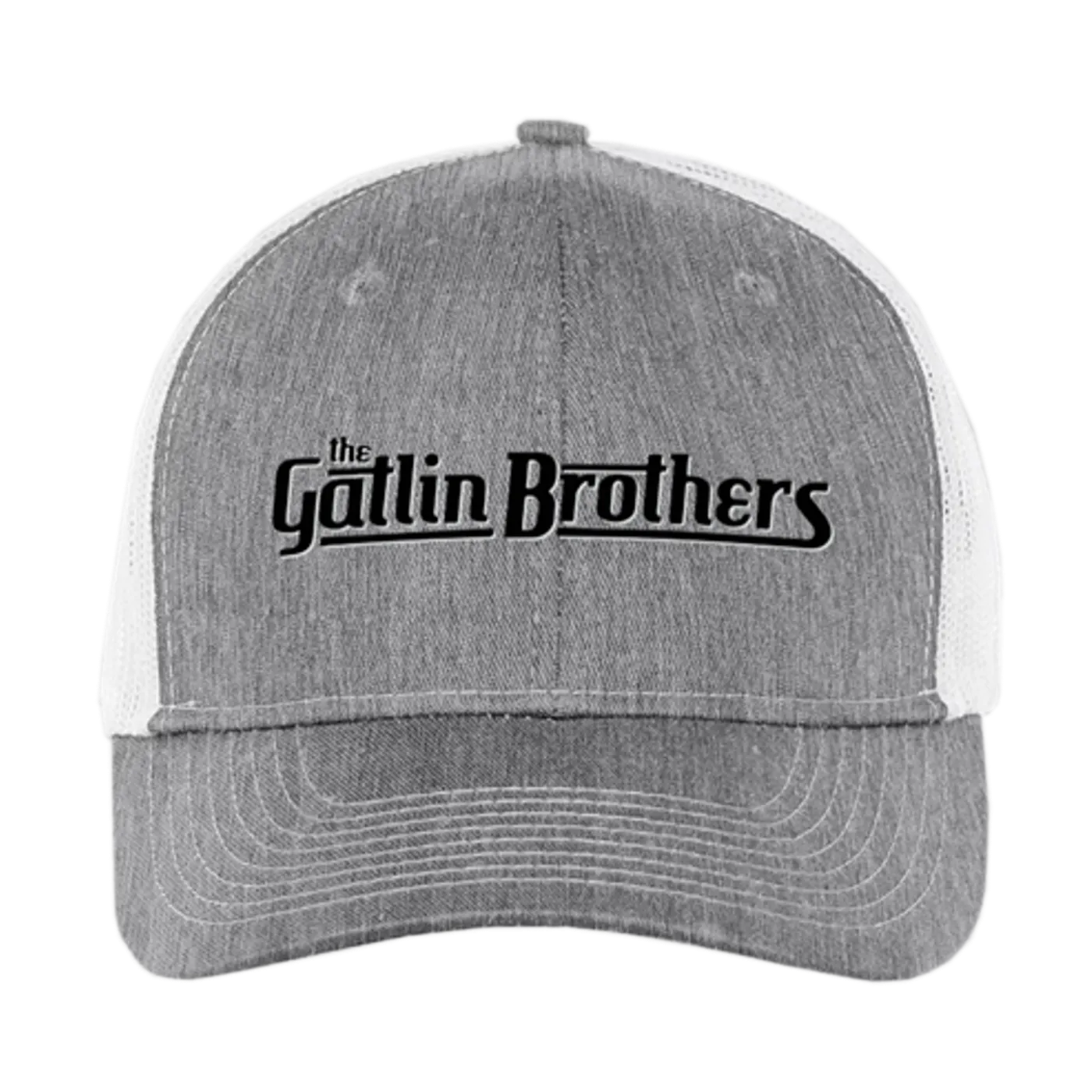 Larry Gatlin & The Gatlin Brothers Gatlin Brothers Grey and White Ballcap