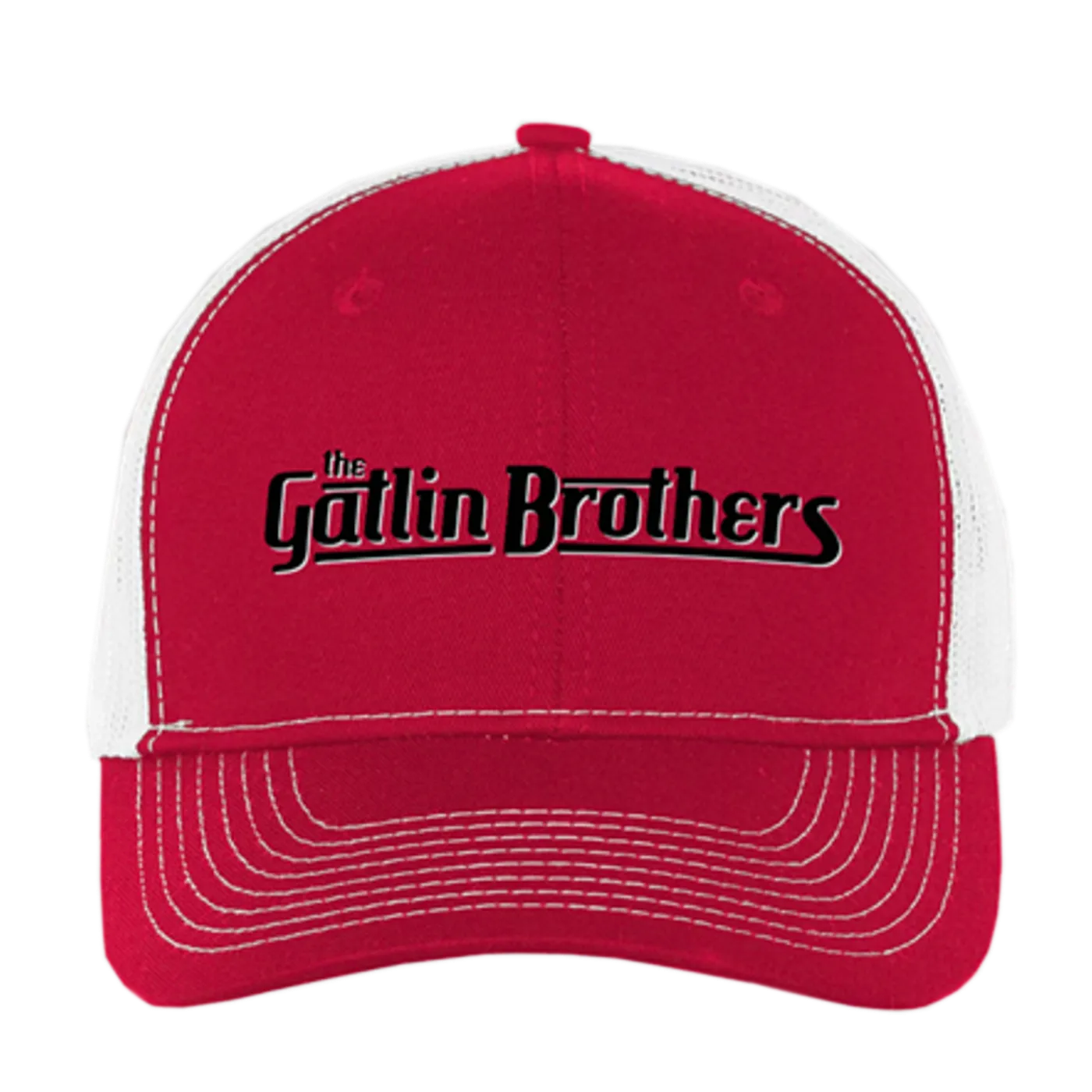 Larry Gatlin & The Gatlin Brothers Gatlin Brothers Red and White Ballcap