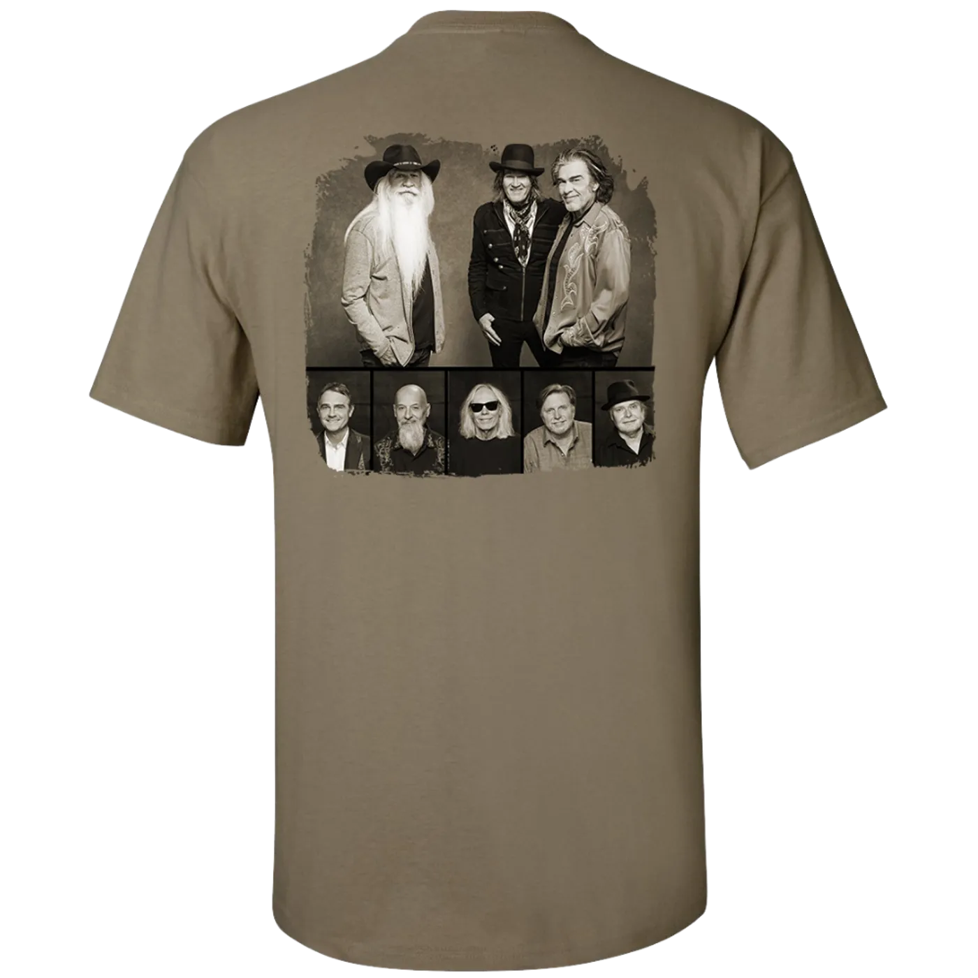 William Lee Golden The Goldens Prairie Dust Hillbilly Highway Tour Tee