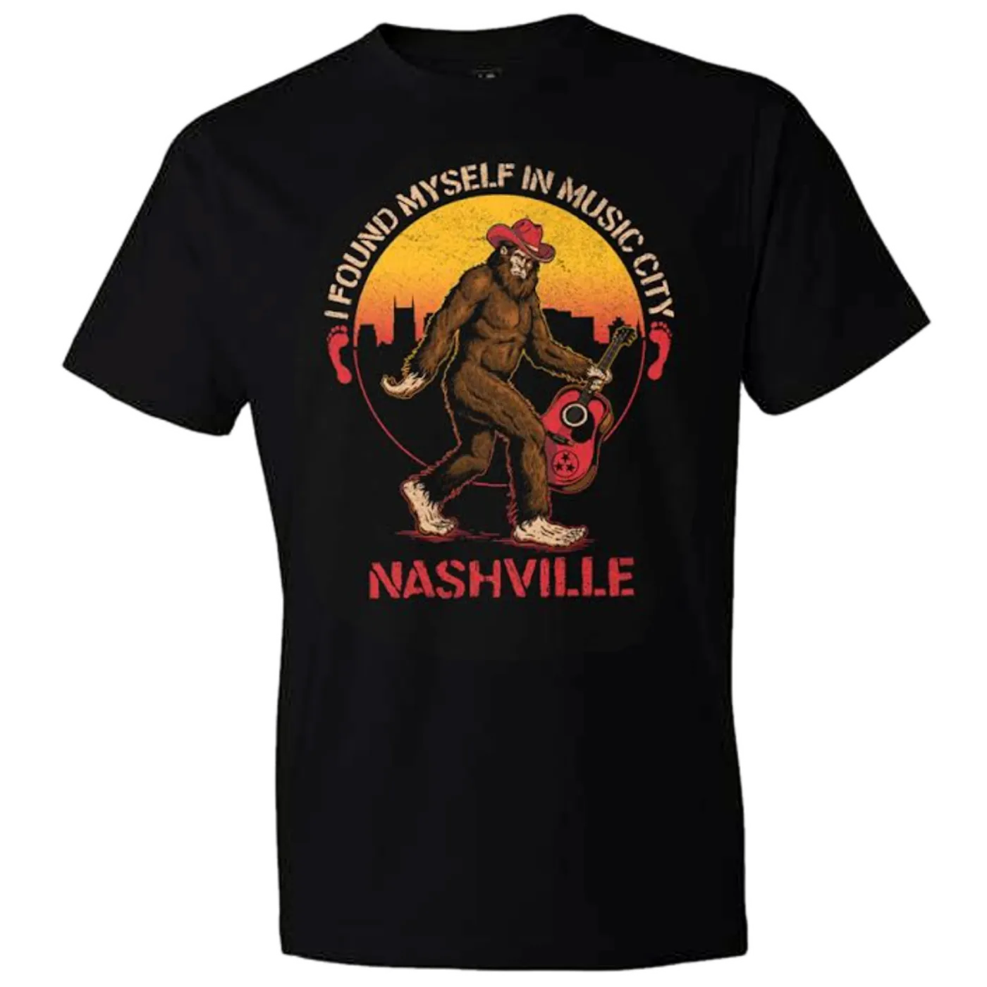 Richards And Southern I Found Myself In Music City Bigfoot Tee