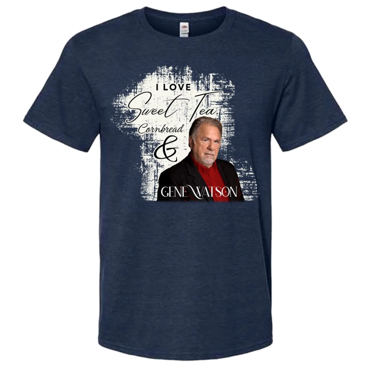 Gene Watson Heather Navy Tee