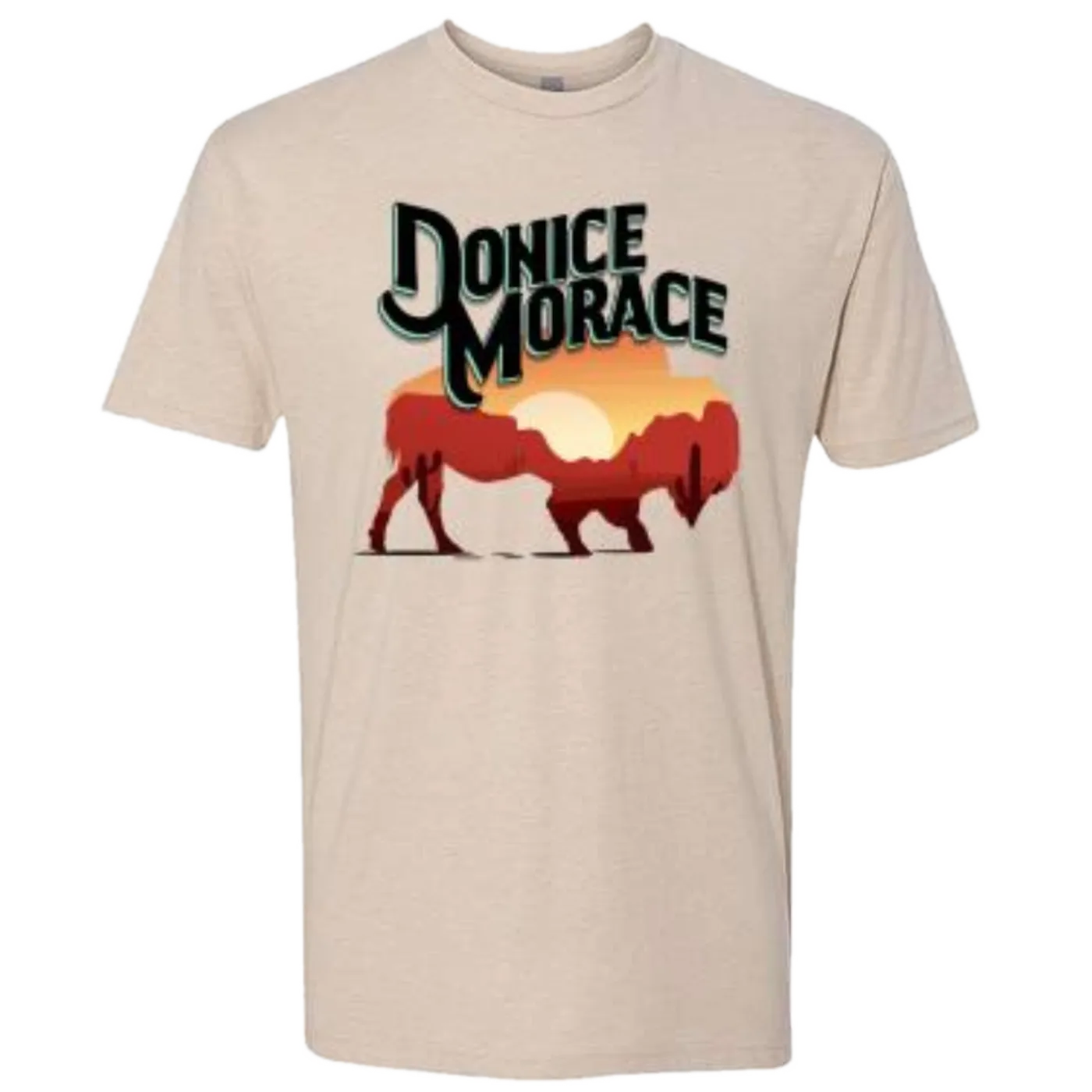 Donice Morace Cream Buffalo Sunset Tee
