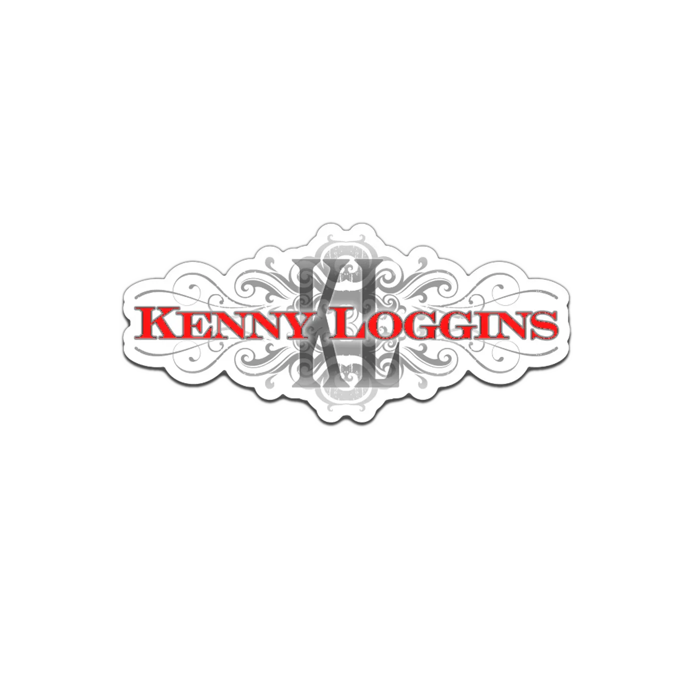 Kenny Loggins Logo Sticker