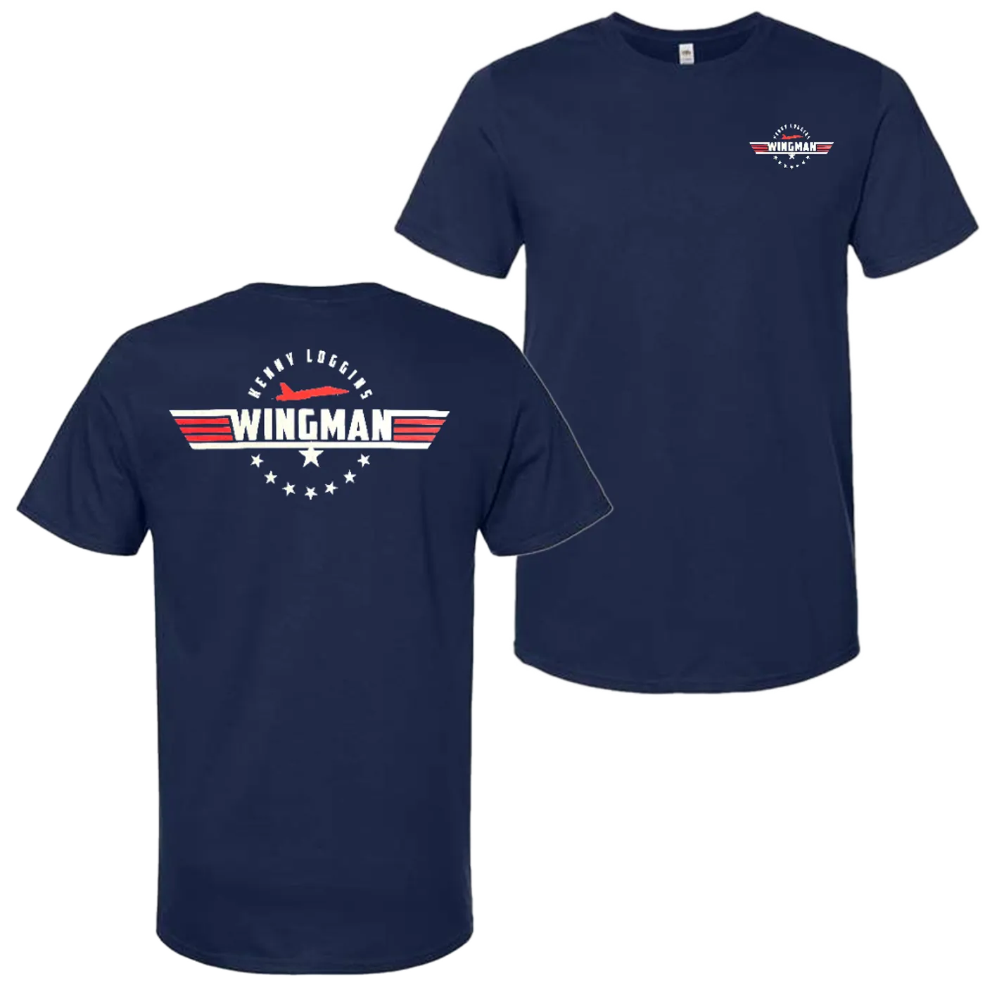 Kenny Loggins Navy Wingman Tee