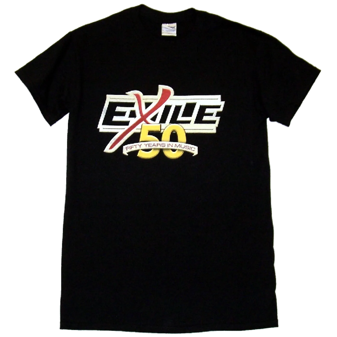 Exile Black 50 Years in Music Tee