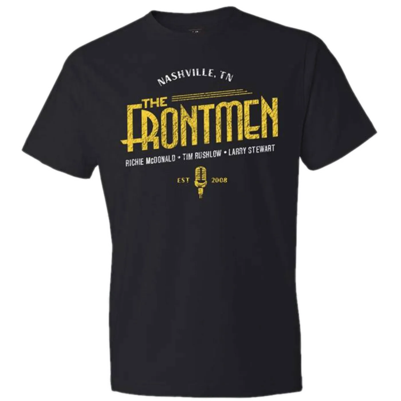  The Frontmen Black Vintage Tee