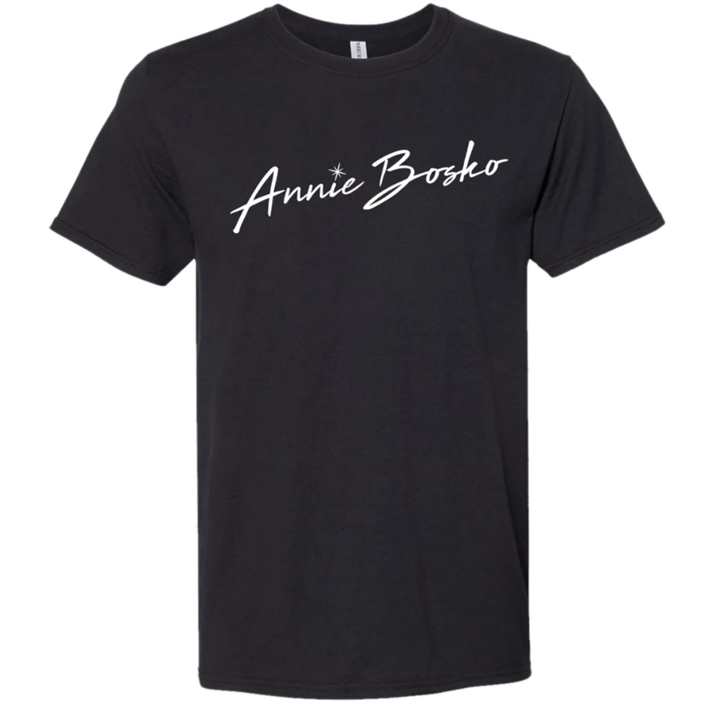 Annie Bosko Black Logo Tee