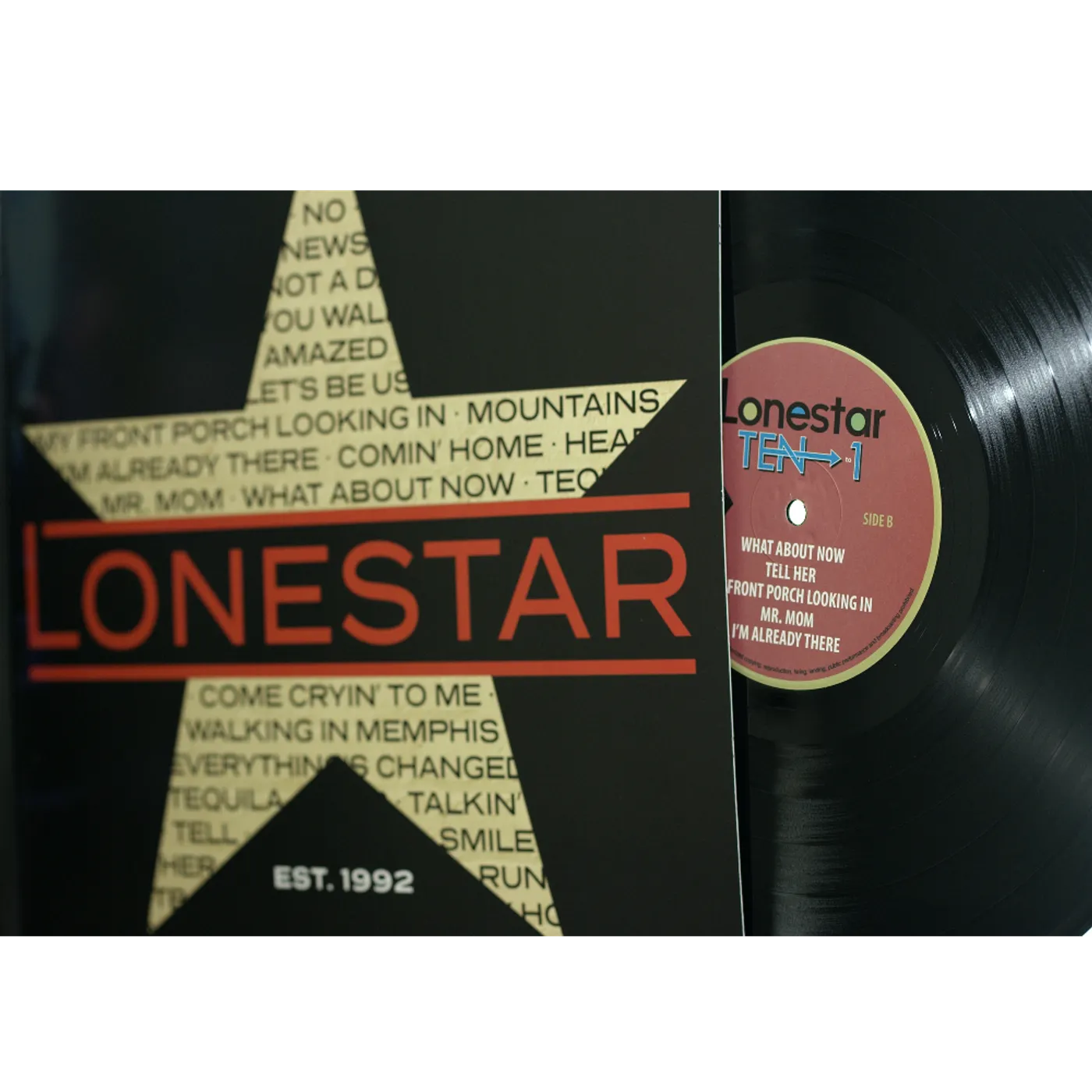 Lonestar Black Vinyl- Ten to 1