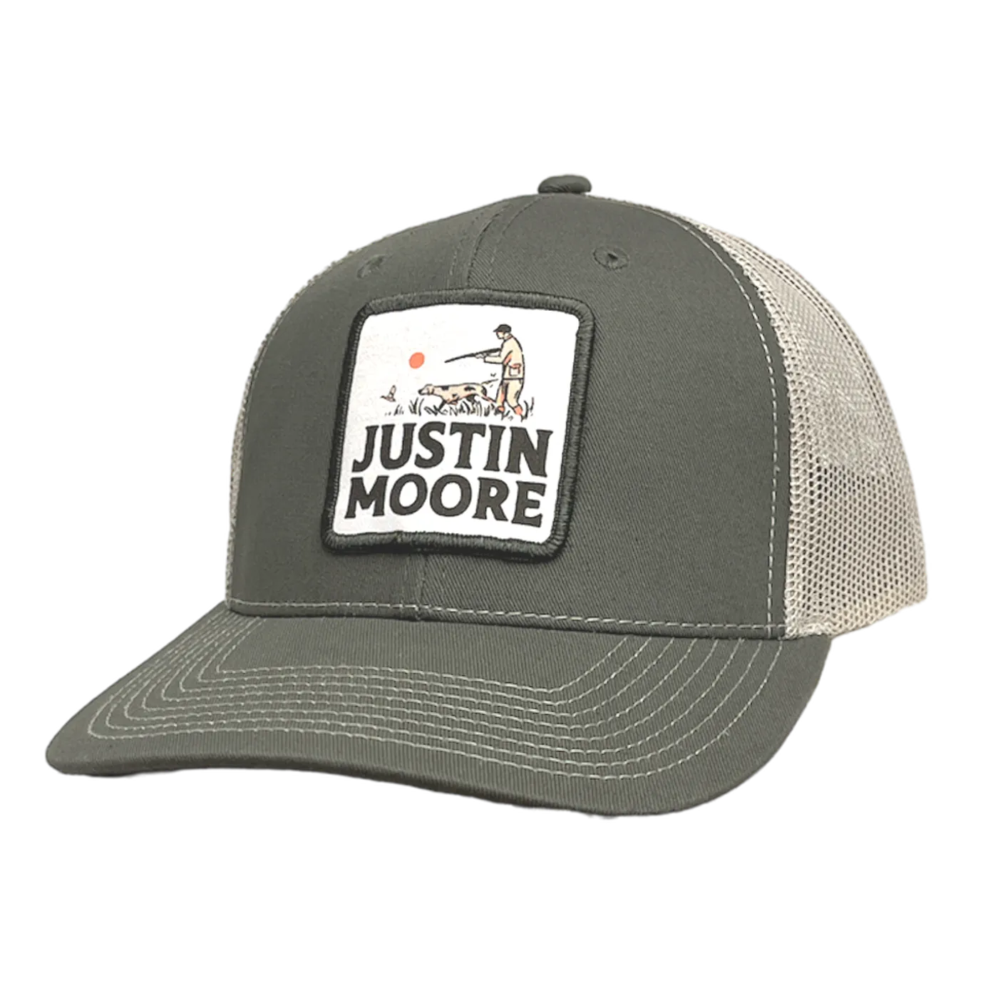 Justin Moore Olive and Khaki Hunter Ballcap