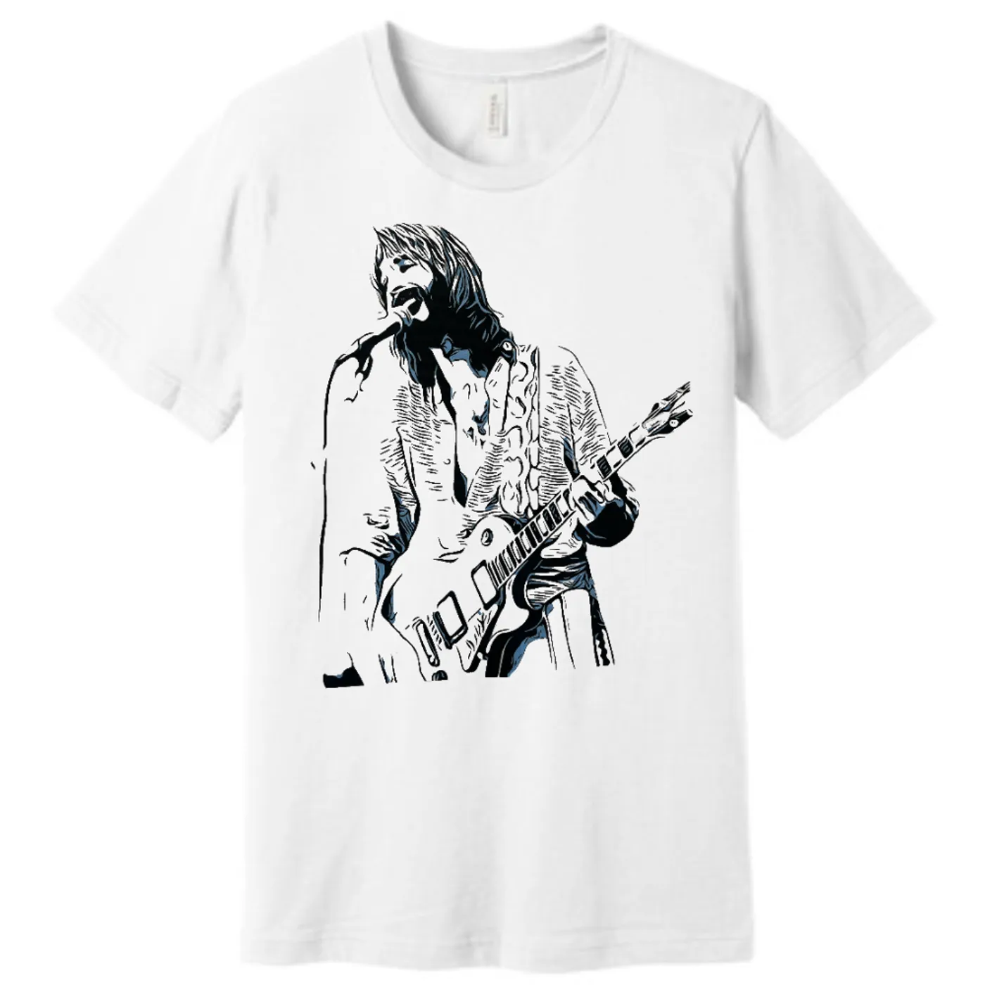 Kenny Loggins White "Alive" Tee