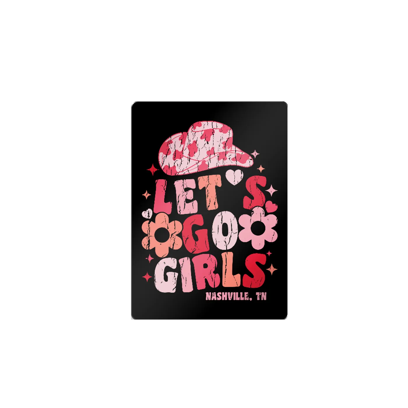 Nashville Let's Go Girls Magnet