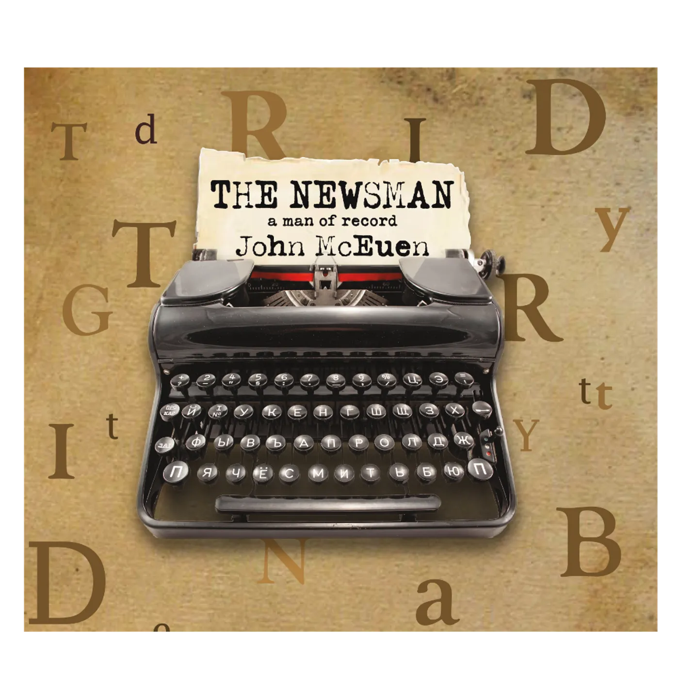 John McEuen The Newsman Signed CD