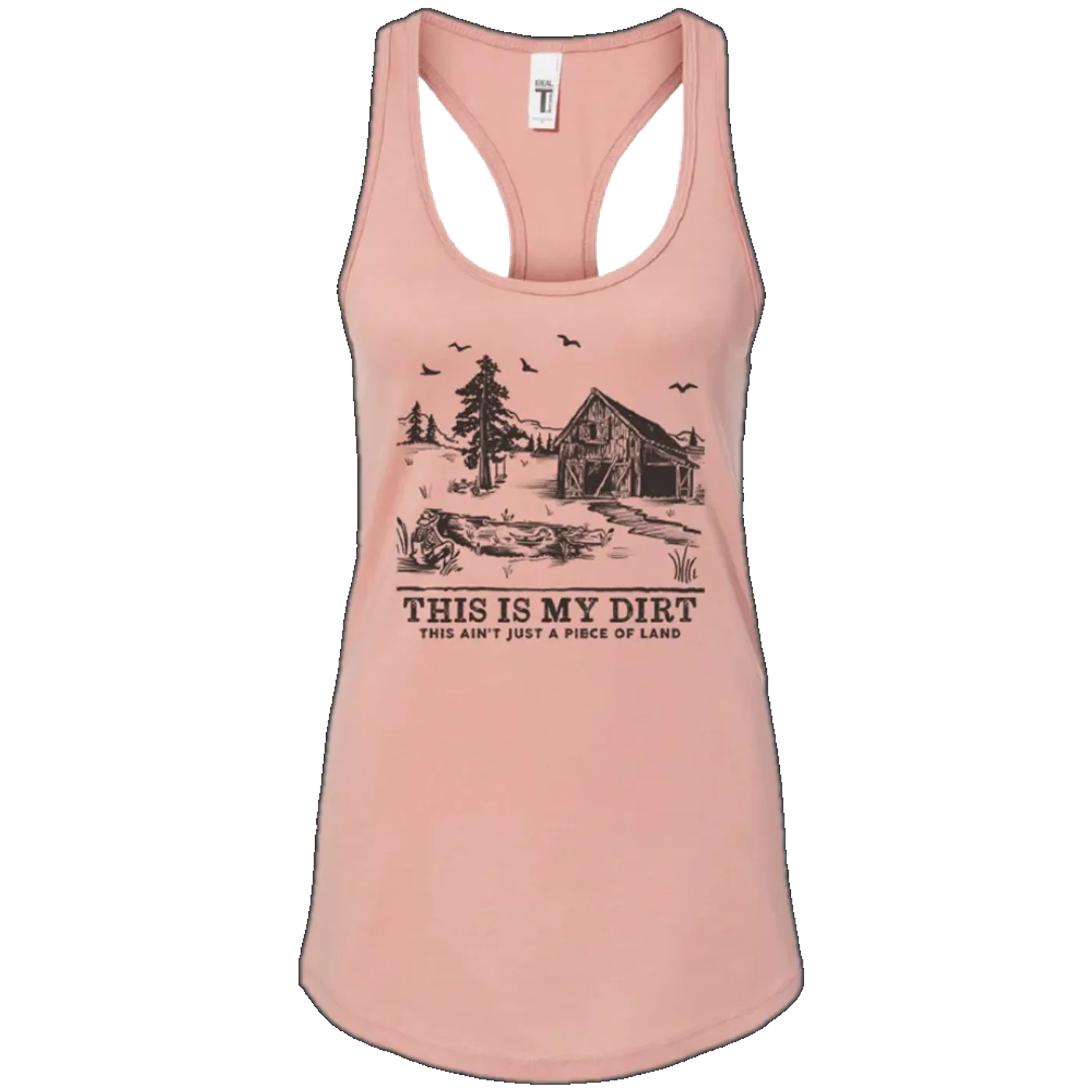 Justin Moore Pink This is My Dirt Tank