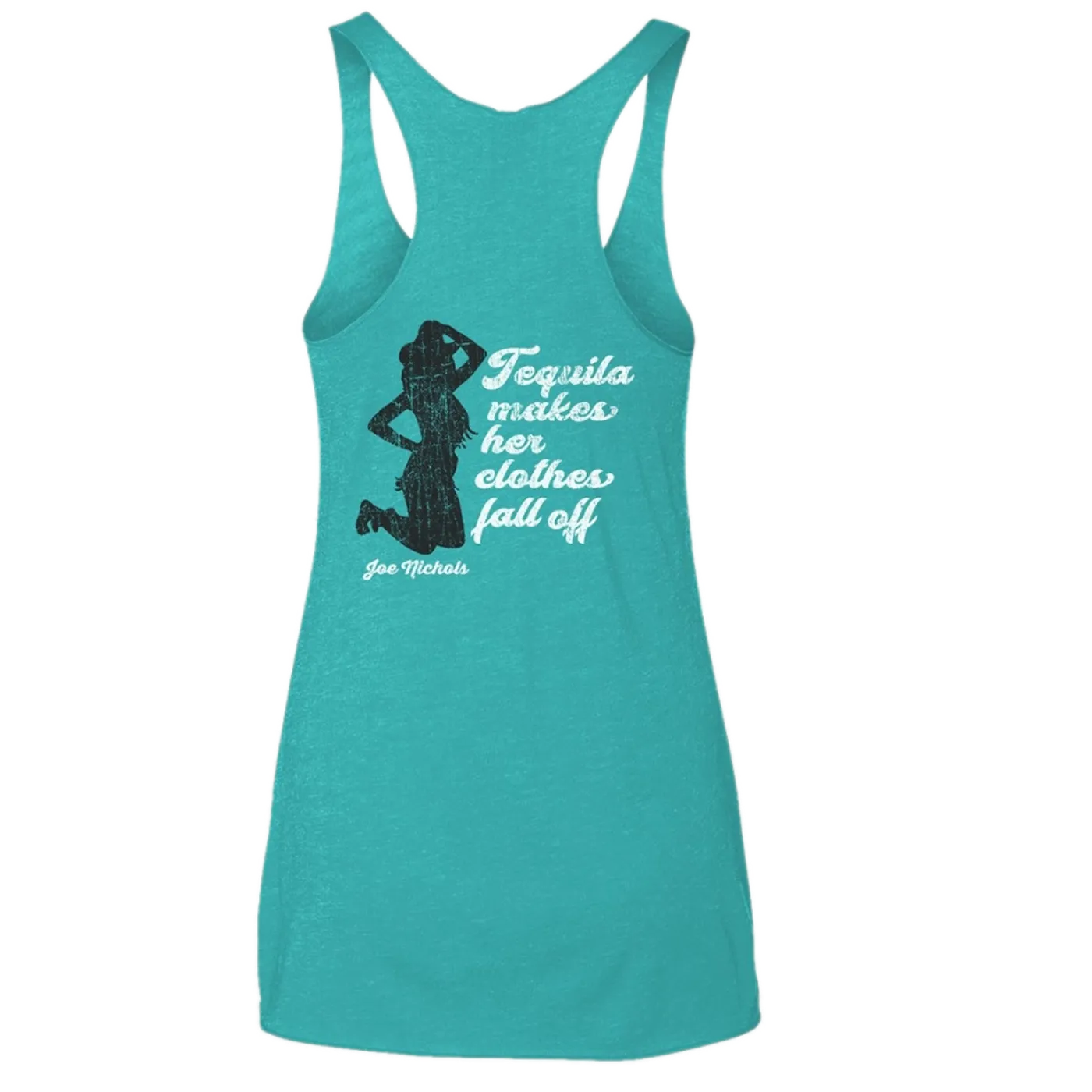 Joe Nichols Tahiti Blue Tank Top