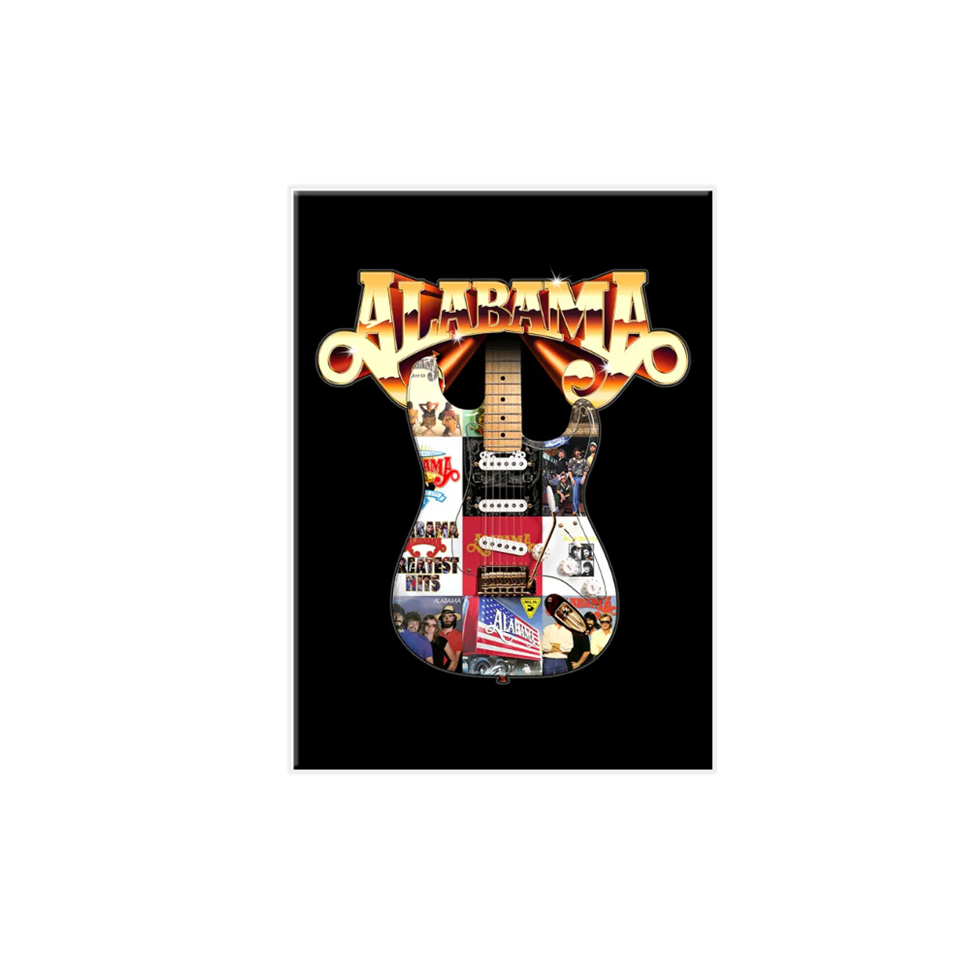 Alabama Guitar Magnet