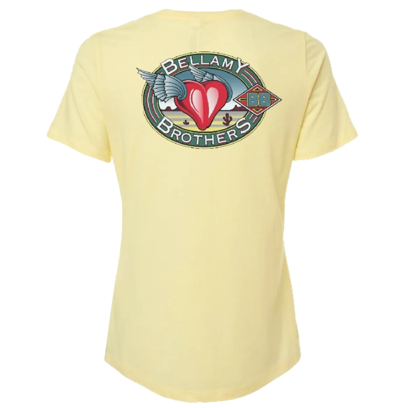 The Bellamy Brothers Ladies Yellow Redneck Girls Tee