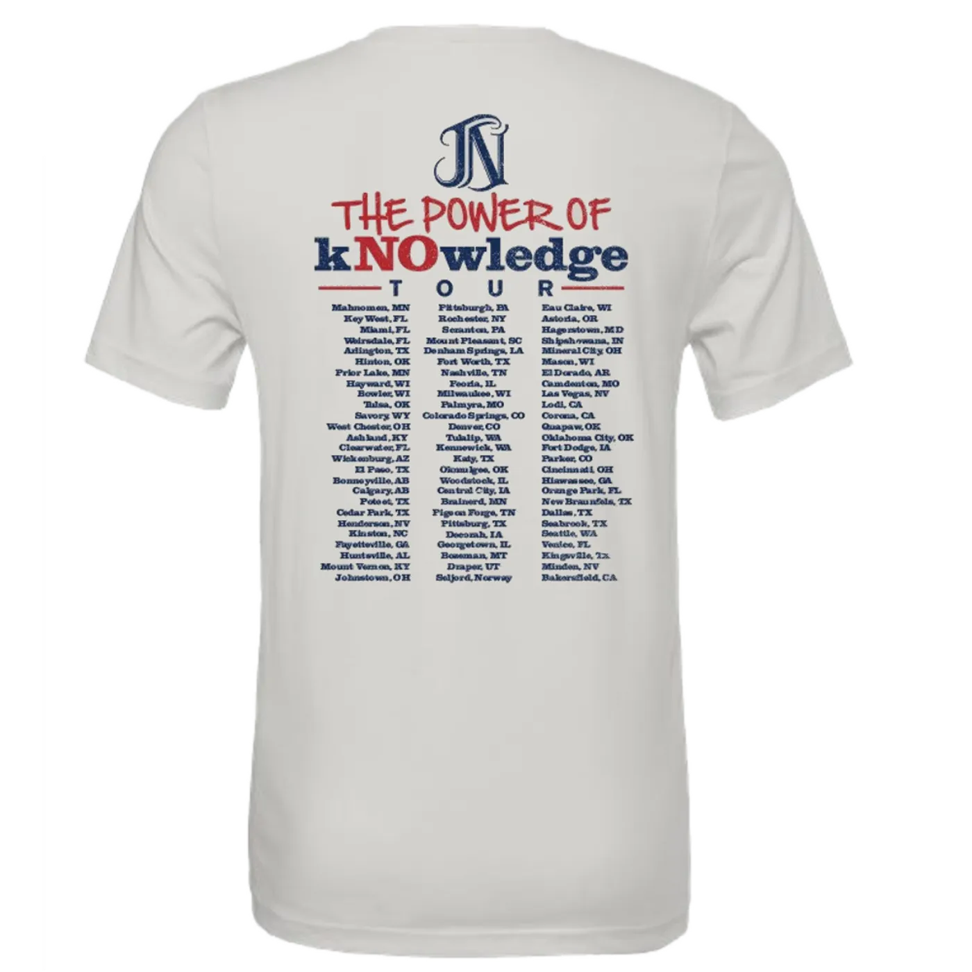 Joe Nichols Silver Photo Tour Tee
