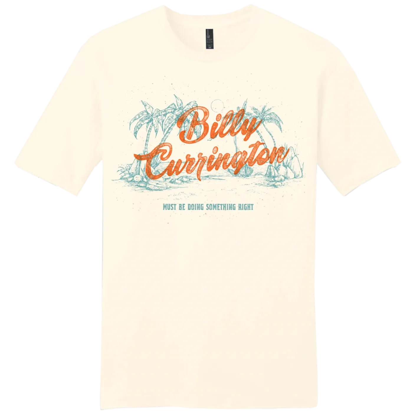 Aaron Lewis Billy Currington Natural Beach Tee