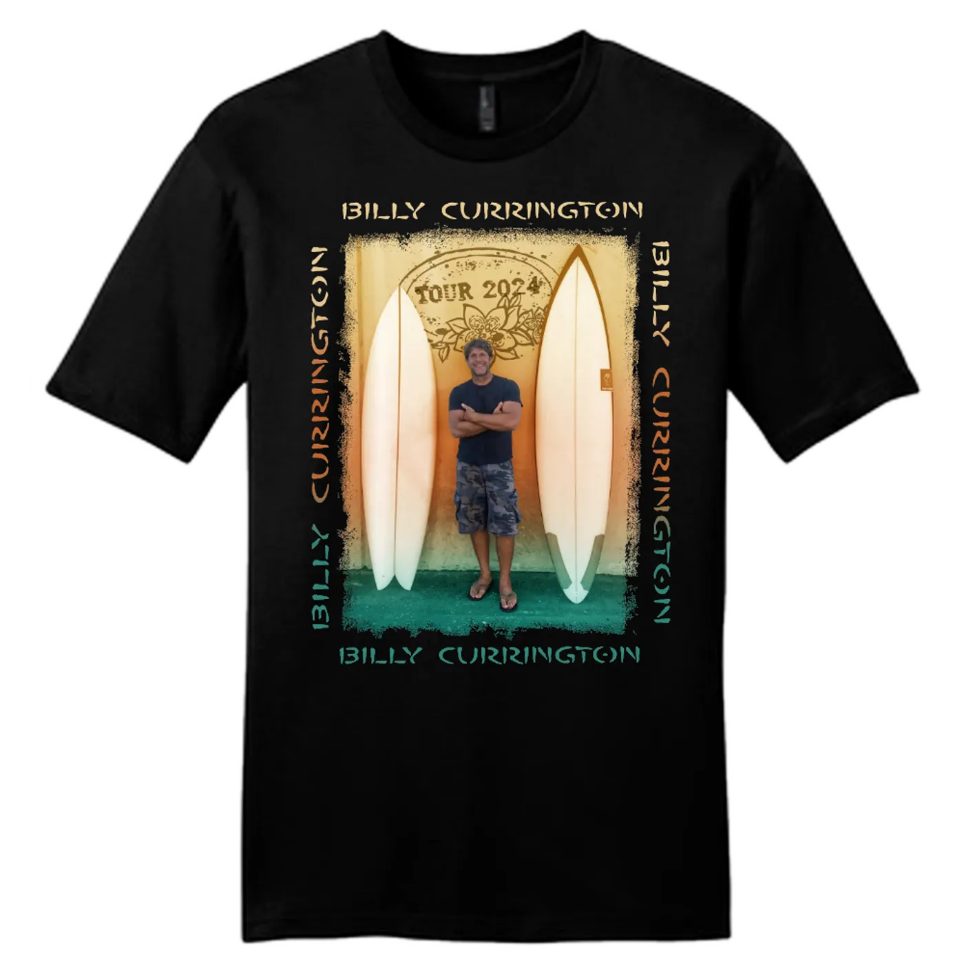 Billy Currington Black 2024 Tour Tee