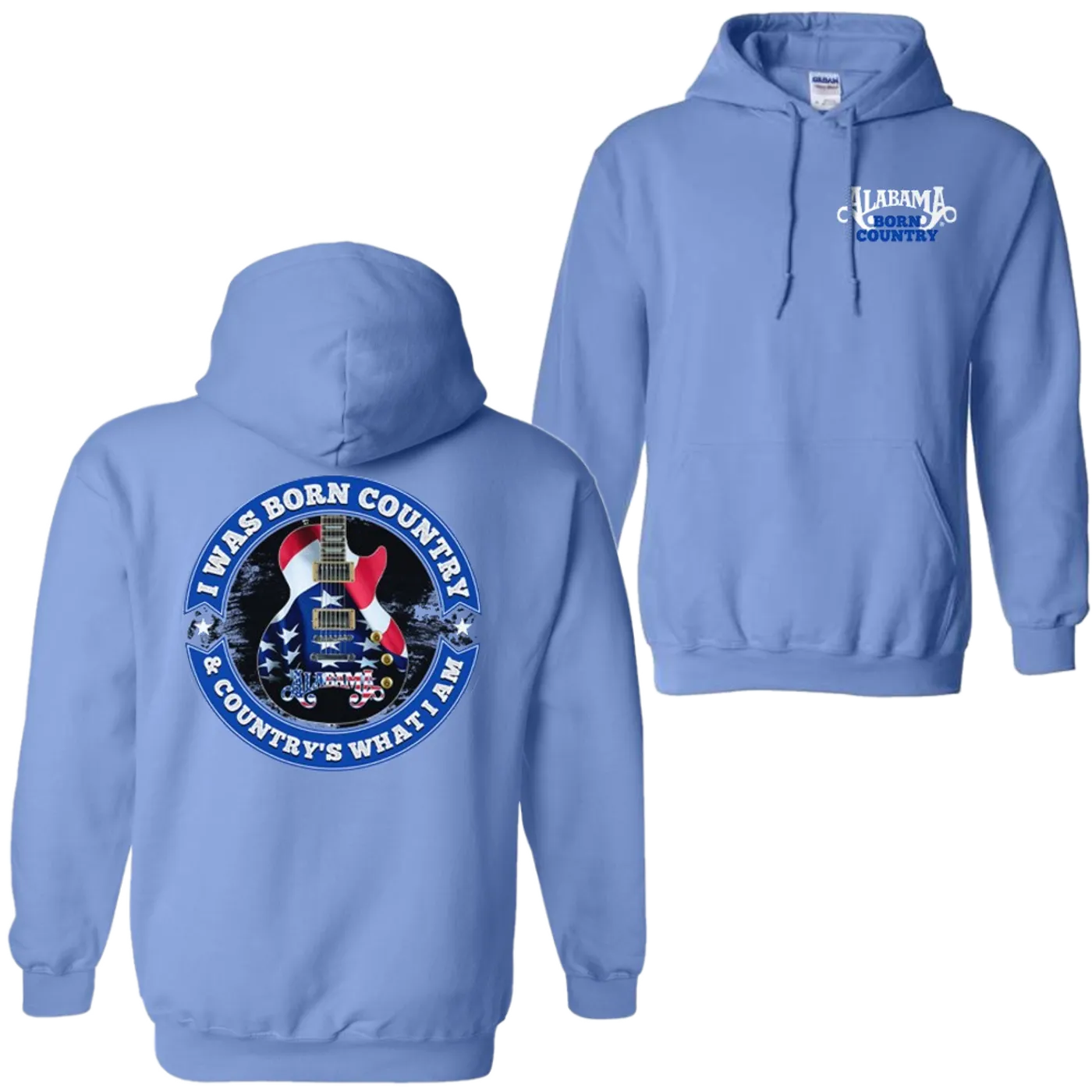 Alabama Born Country Hoodie